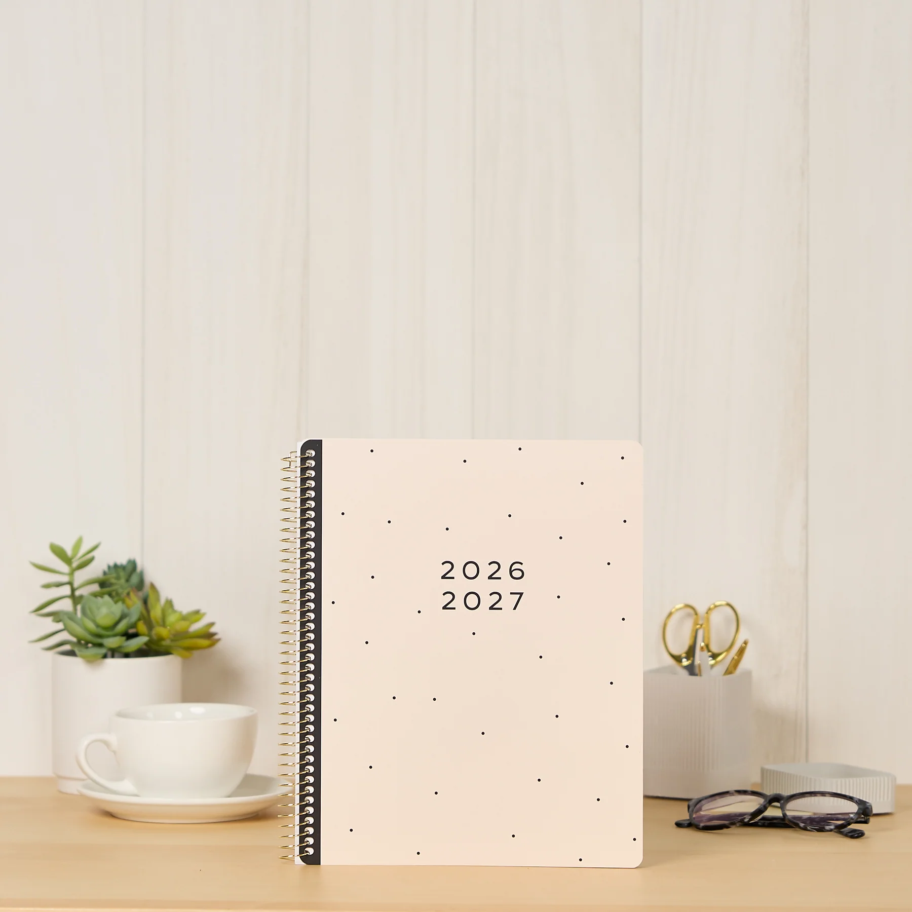 2026–2027 GO BIG Minimalist Dot Large Print Spiral Planner - Large Dashboard Layout - 15 Months - Image 3