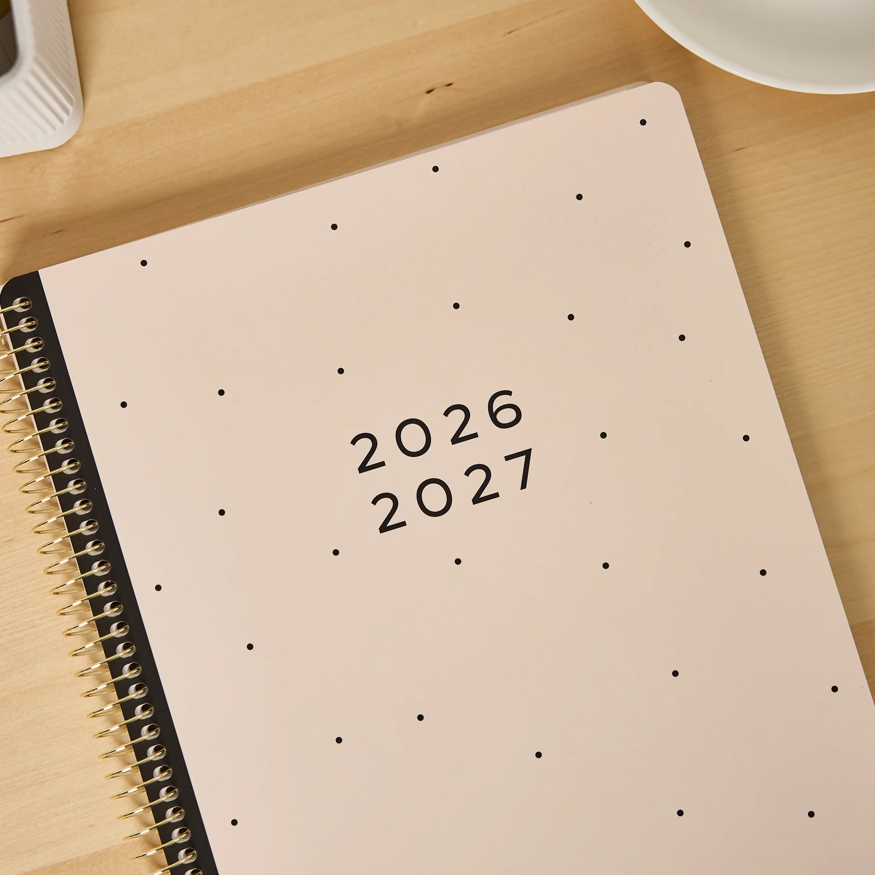 2026–2027 GO BIG Minimalist Dot Large Print Spiral Planner - Large Dashboard Layout - 15 Months - Image 7