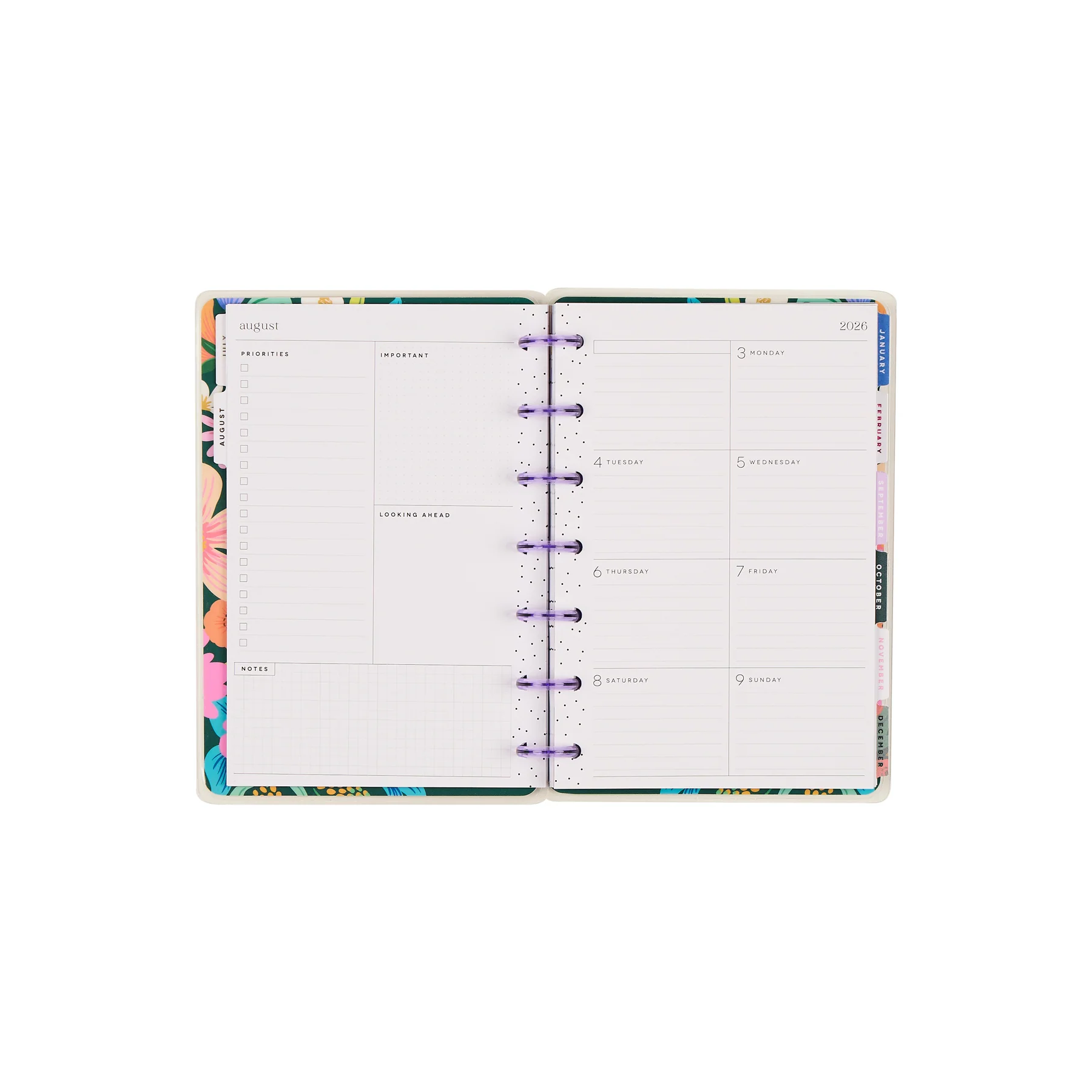 2026–2027 Golden Garden Customizable Planner - Mini Dashboard Layout - 12 Months - Image 19