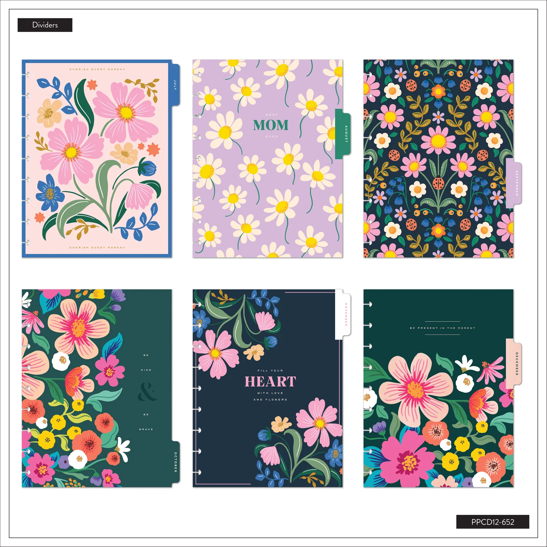 2026–2027 Golden Garden Mom Customizable Planner - Classic Parenting Layout - 12 Months - Image 15