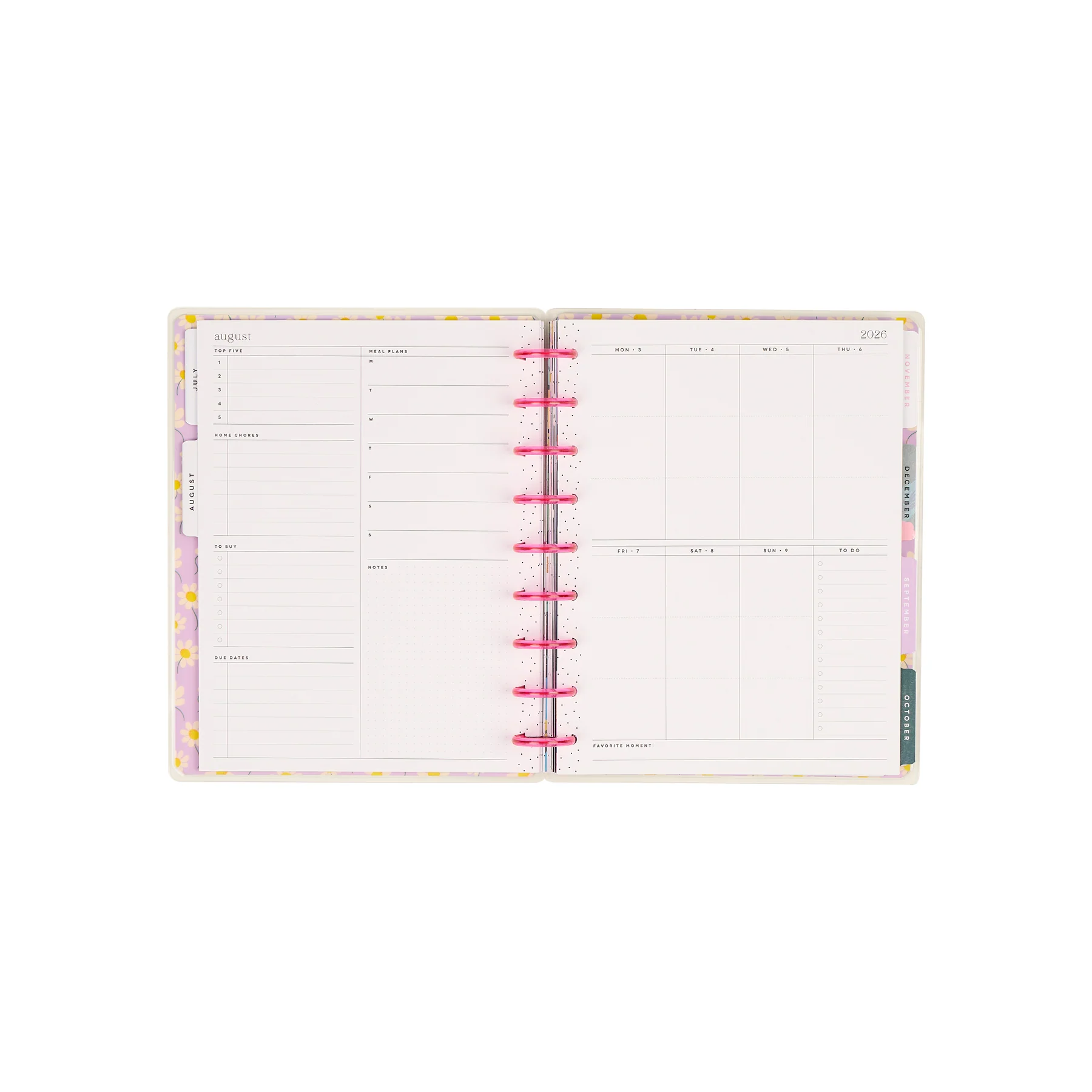 2026–2027 Golden Garden Mom Customizable Planner - Classic Parenting Layout - 12 Months - Image 21