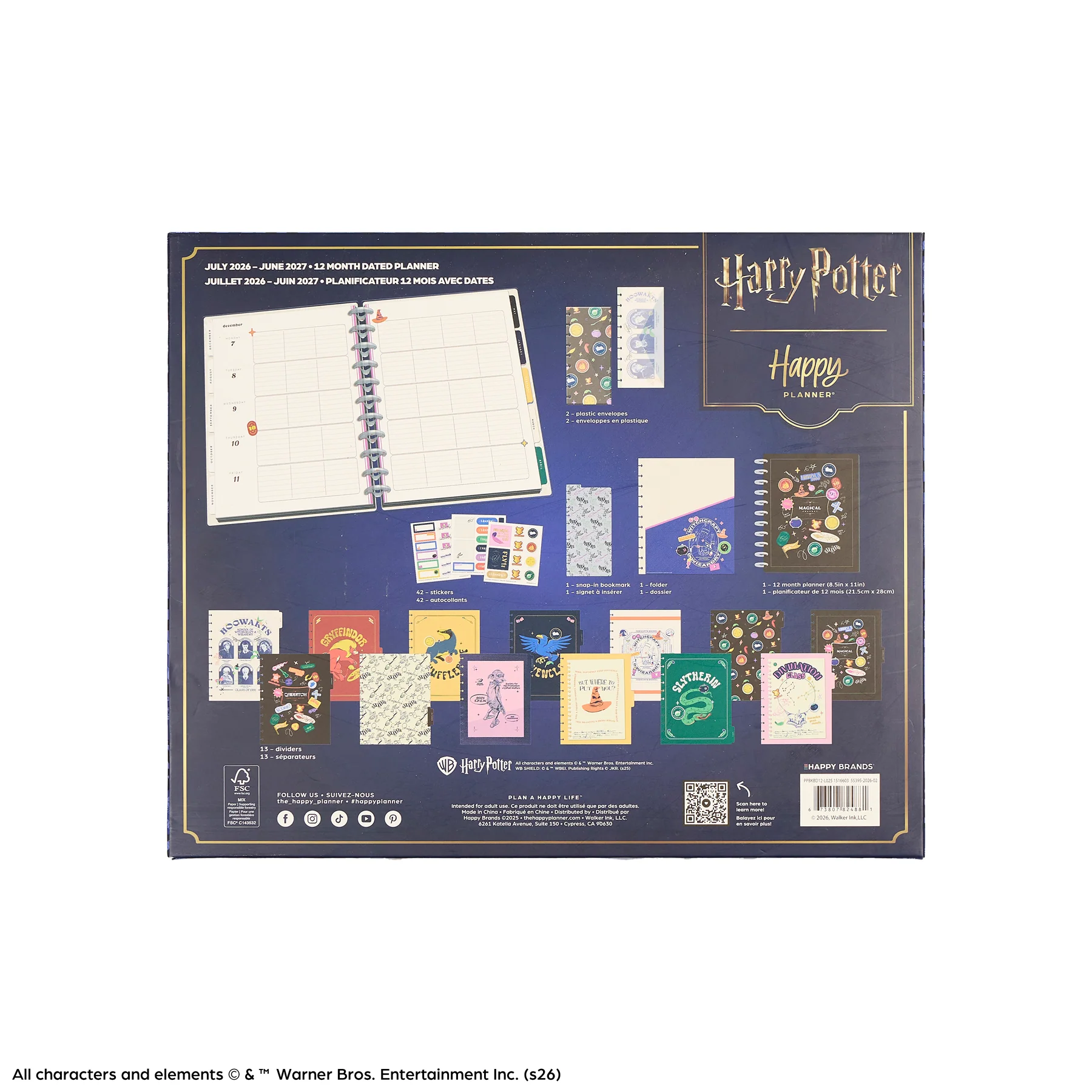 2026–2027 Harry Potter Bulletin Board Teacher - Big Teacher Box Kit - 12 Months - Image 35