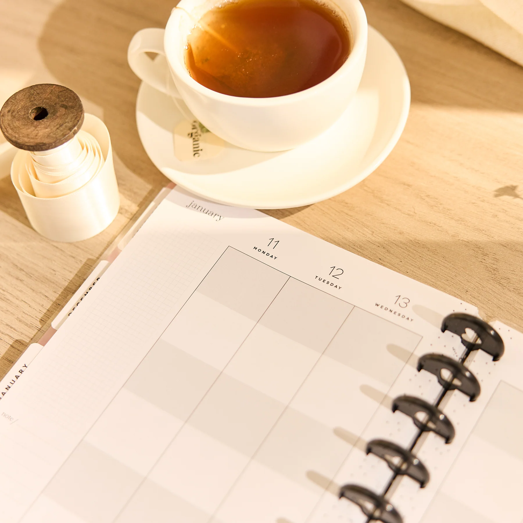 2026–2027 Horizon Lines Customizable Planner - Classic Color Block Layout - 12 Months - Image 12