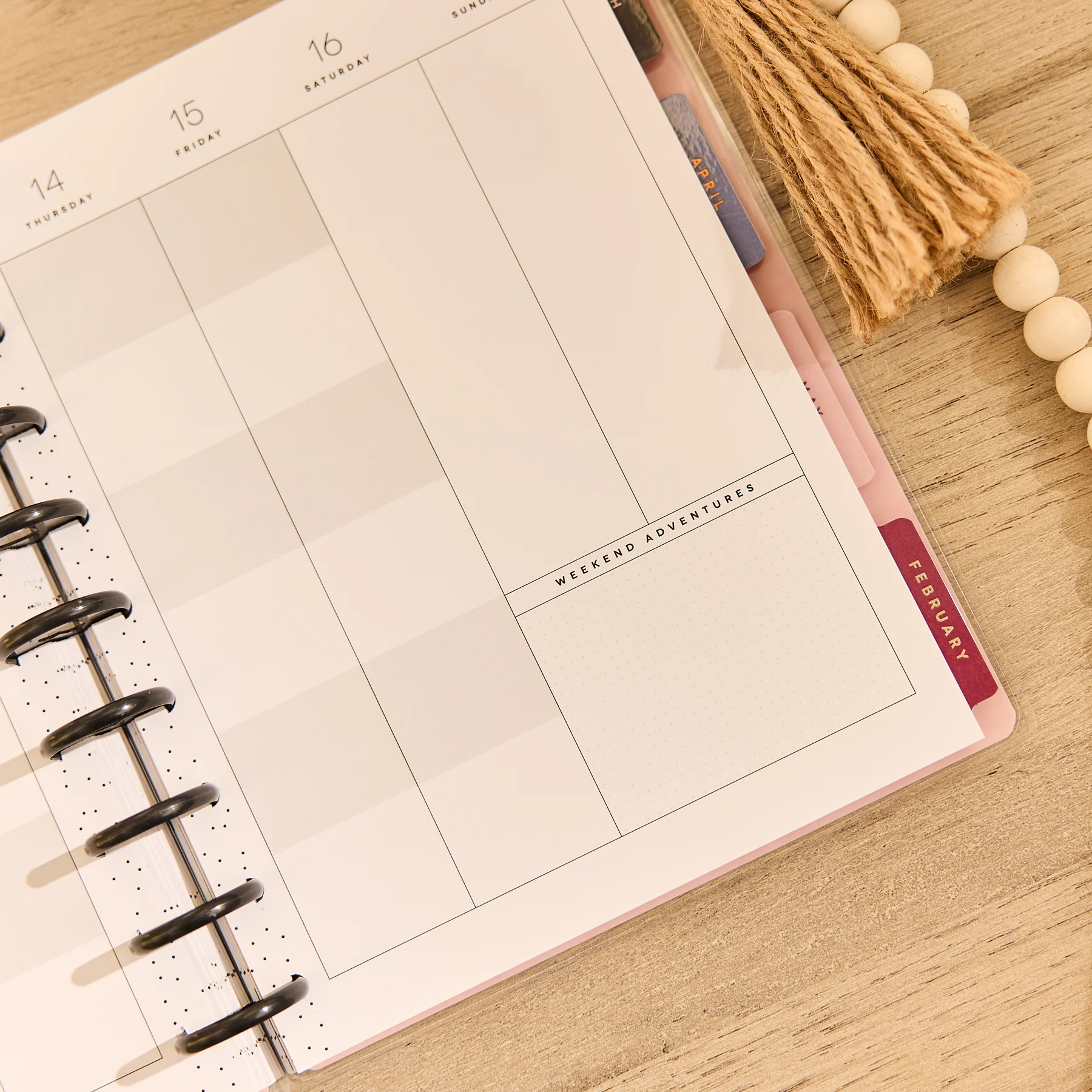 2026–2027 Horizon Lines Customizable Planner - Classic Color Block Layout - 12 Months - Image 13