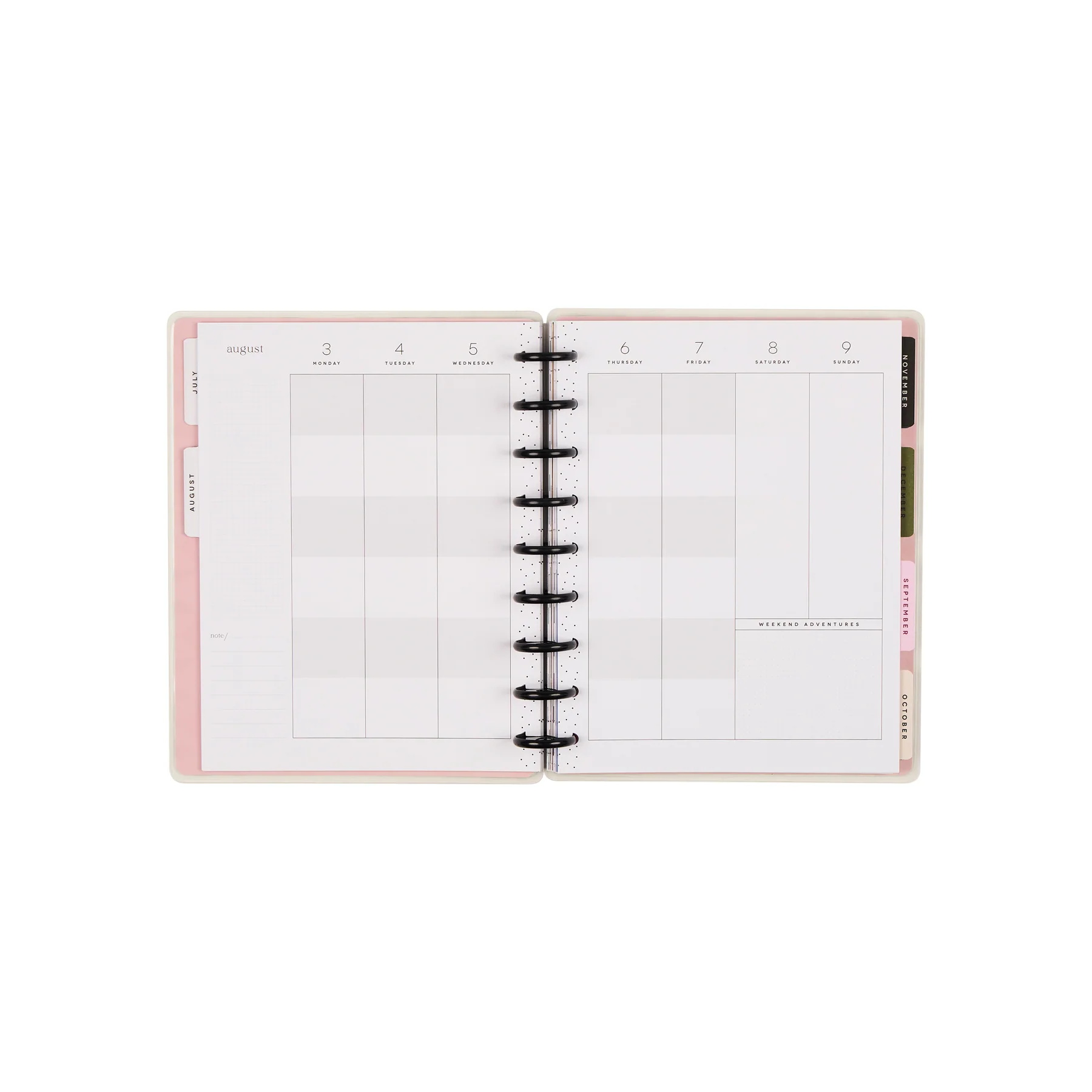 2026–2027 Horizon Lines Customizable Planner - Classic Color Block Layout - 12 Months - Image 19