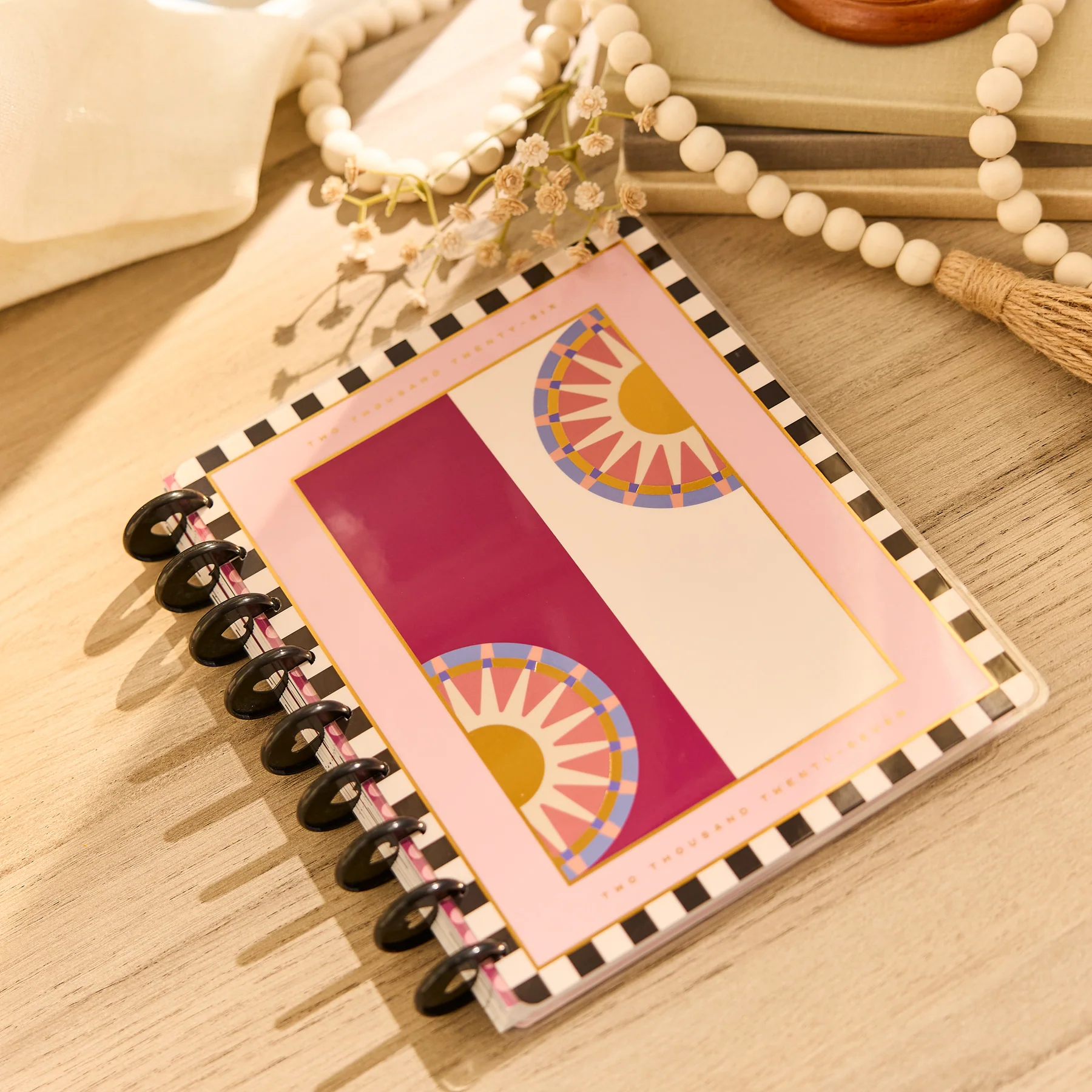 2026–2027 Horizon Lines Customizable Planner - Classic Color Block Layout - 12 Months - Image 2