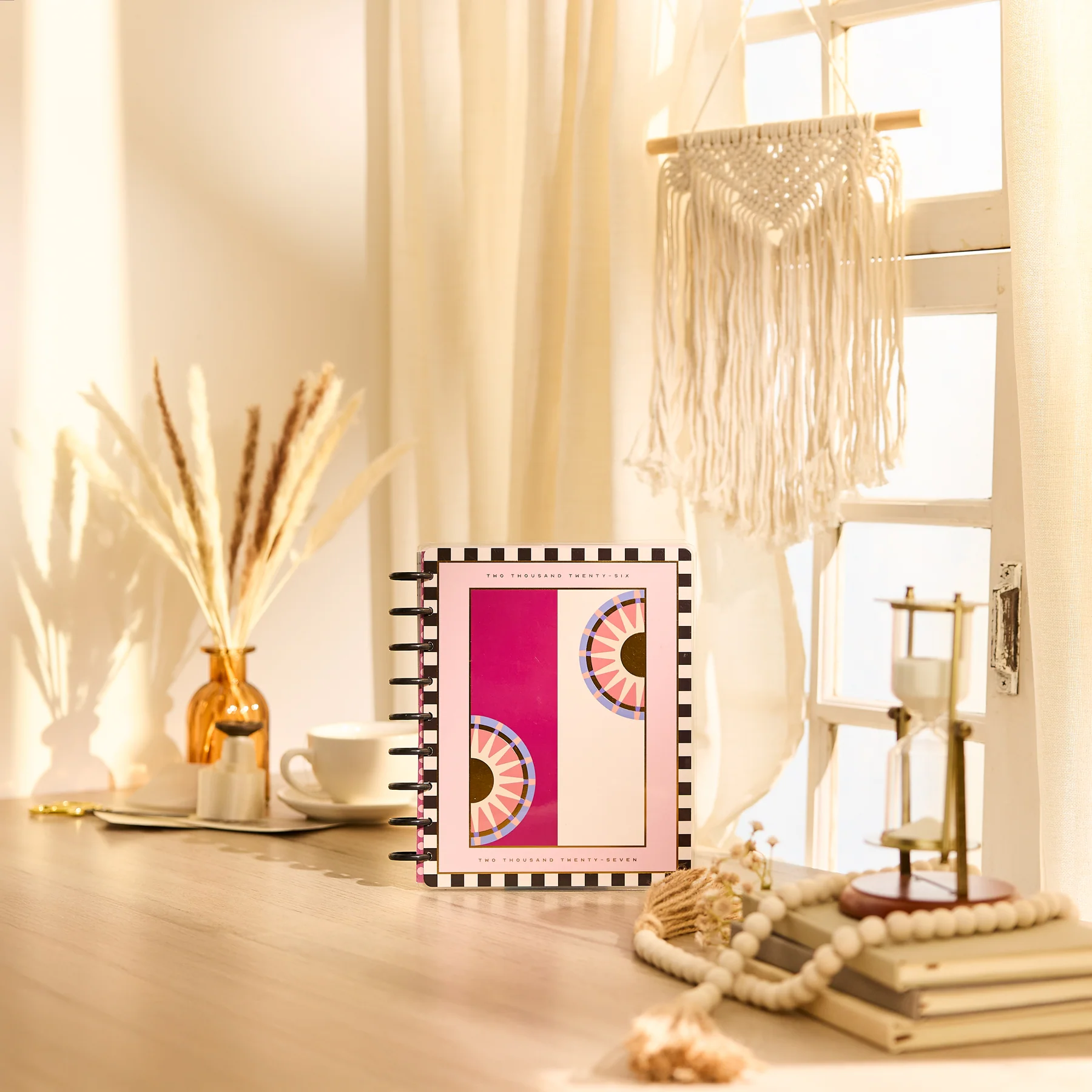 2026–2027 Horizon Lines Customizable Planner - Classic Color Block Layout - 12 Months - Image 3