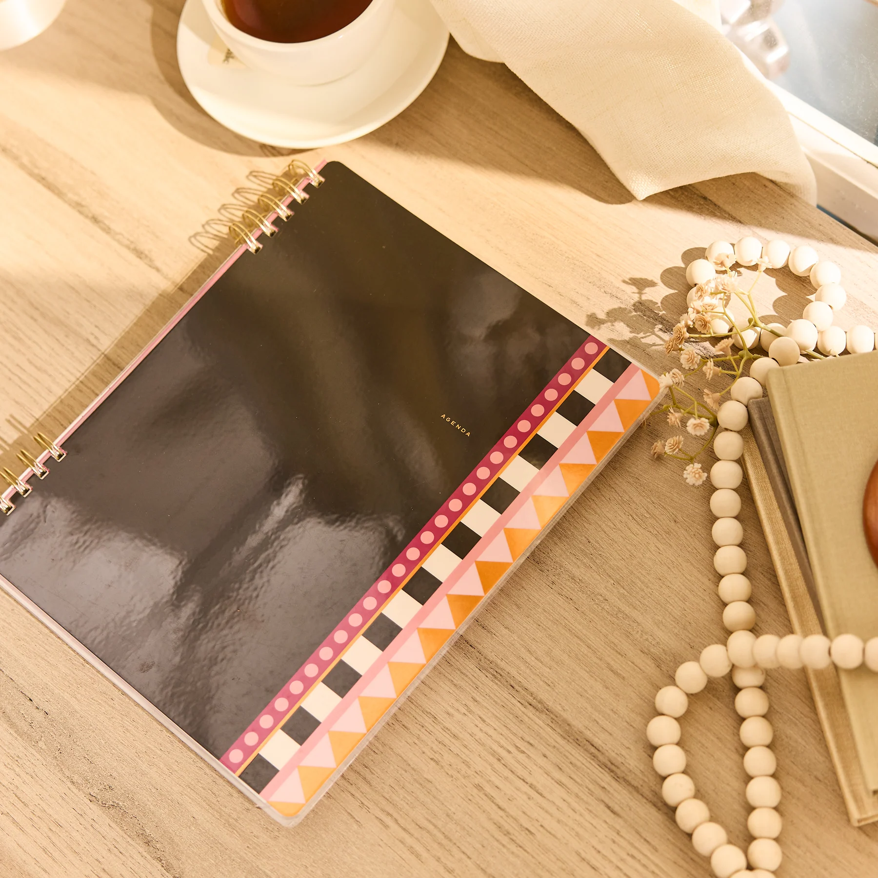 2026–2027 Horizon Lines Customizable Spiral Planner - Big Dashboard Layout - 12 Months - Image 7