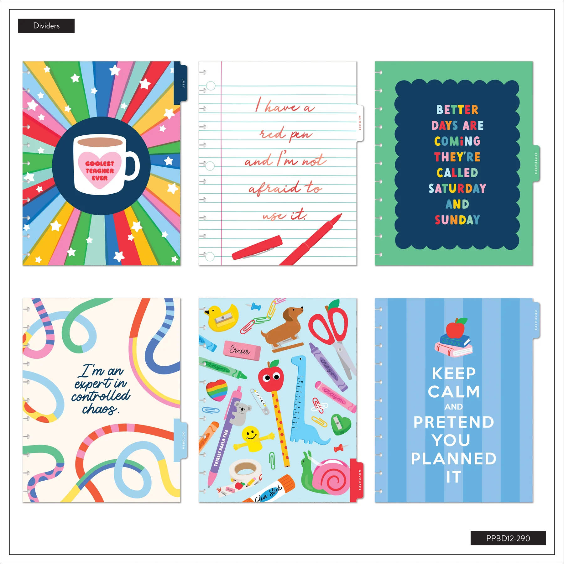 2026–2027 Live Love Teach Customizable Teacher Planner - Big Teacher Layout - 12 Months - Image 12