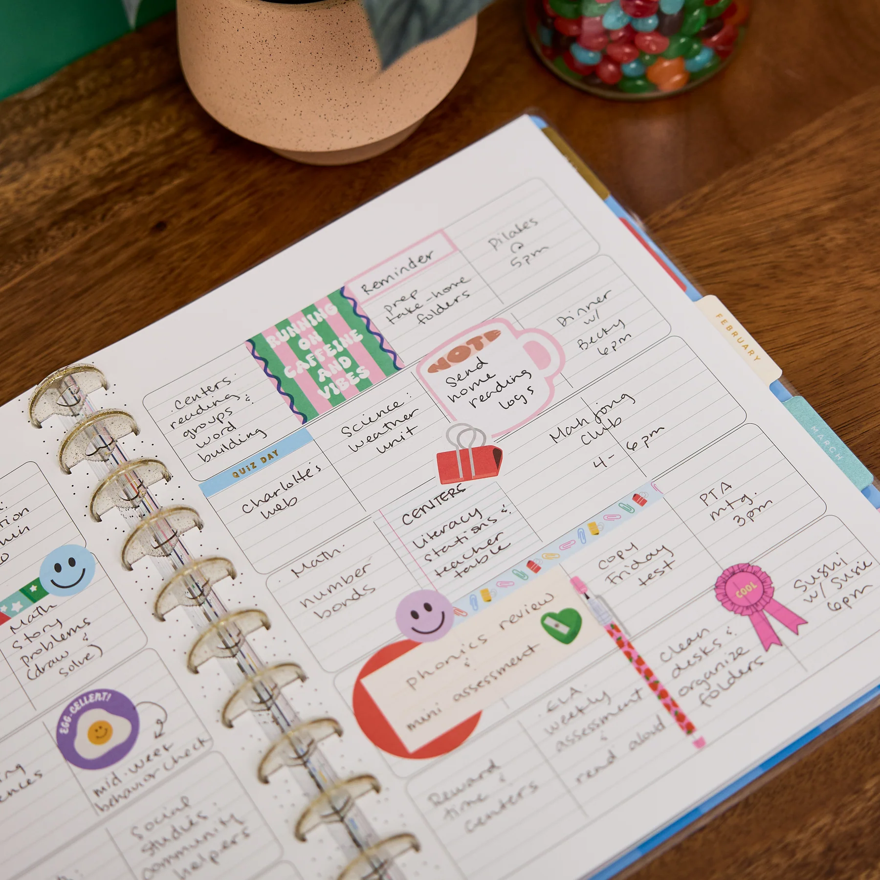 2026–2027 Live Love Teach Customizable Teacher Planner - Big Teacher Layout - 12 Months - Image 6