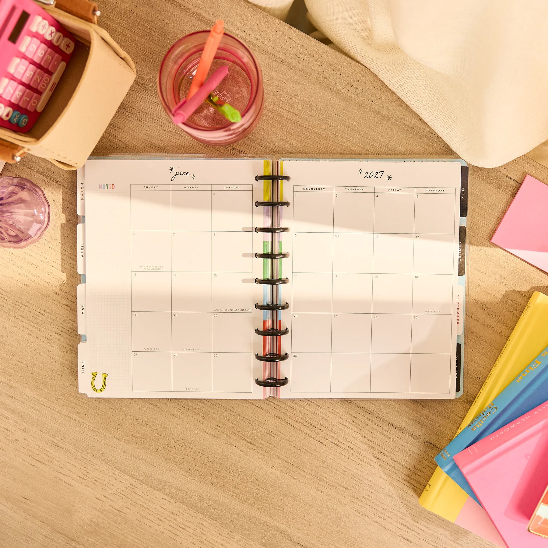 2026–2027 Lucky Day Customizable Planner - Classic Horizontal Layout - 18 Months - Image 10