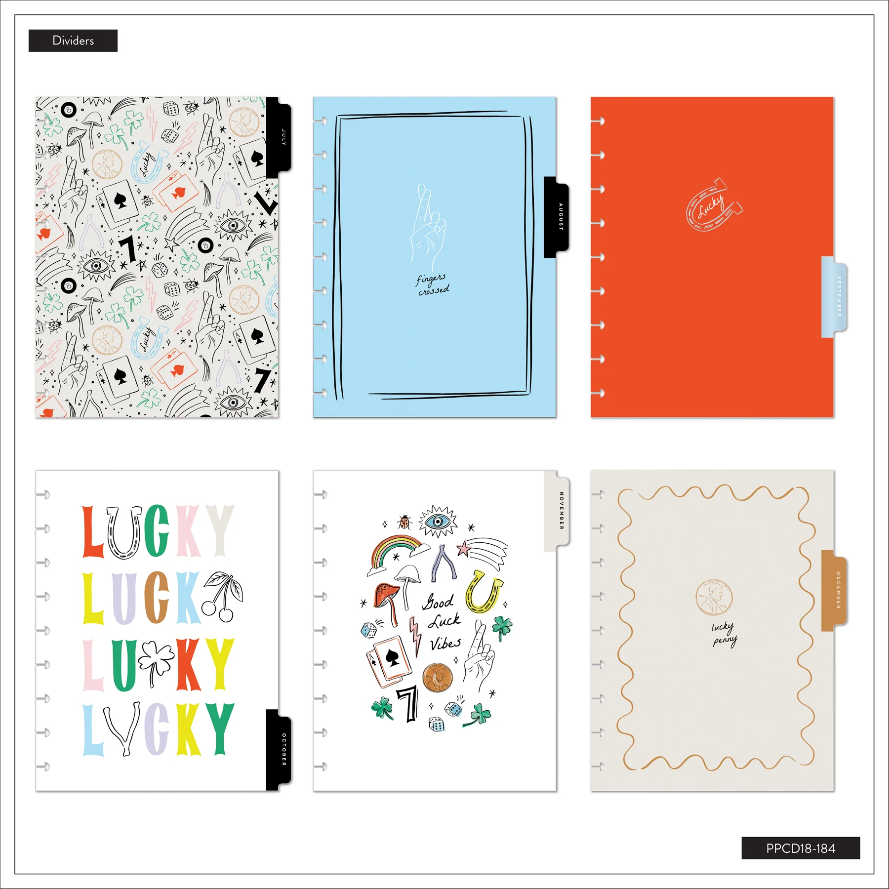 2026–2027 Lucky Day Customizable Planner - Classic Horizontal Layout - 18 Months - Image 15