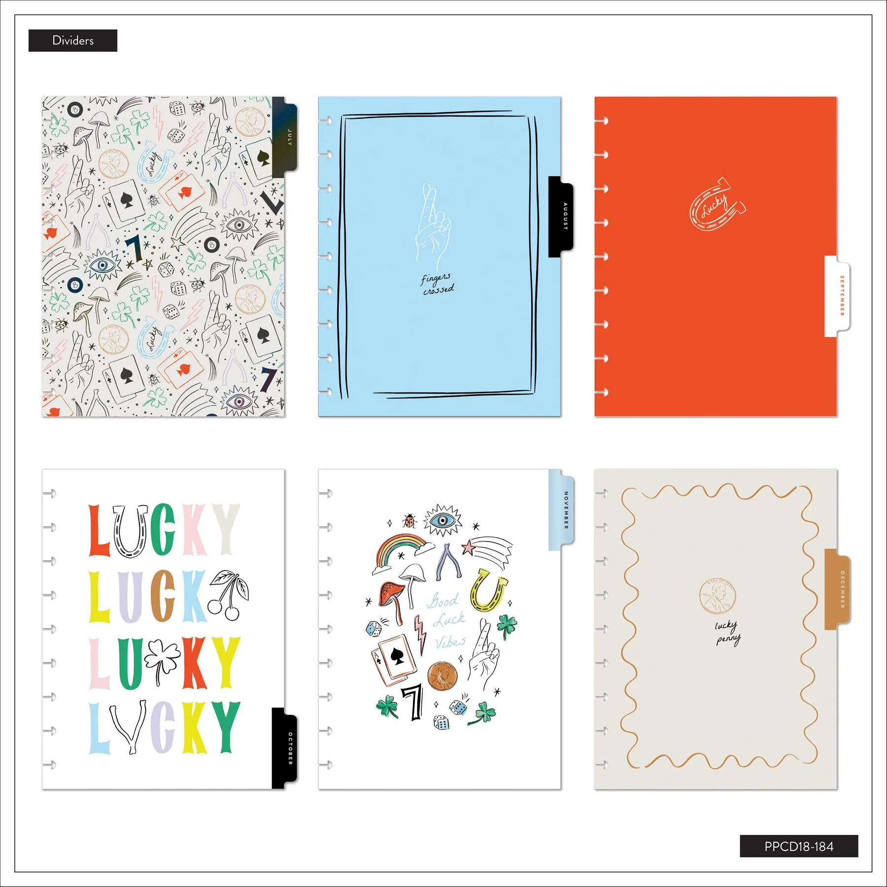 2026–2027 Lucky Day Customizable Planner - Classic Horizontal Layout - 18 Months - Image 17