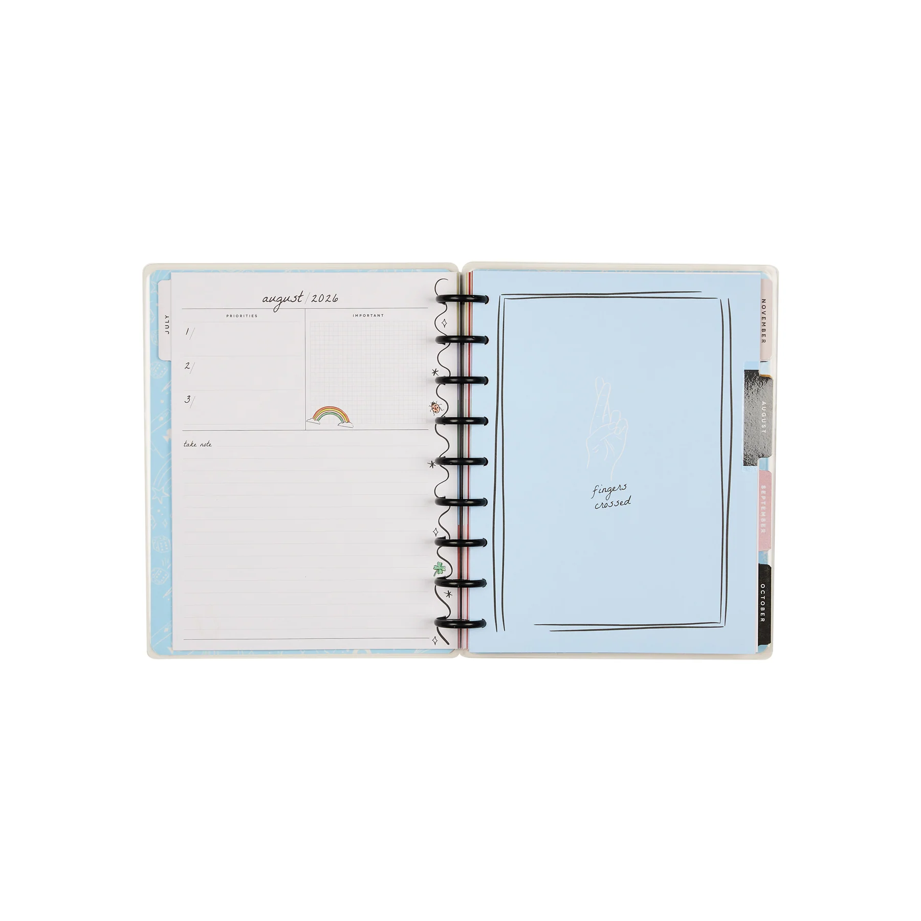2026–2027 Lucky Day Customizable Planner - Classic Horizontal Layout - 18 Months - Image 19
