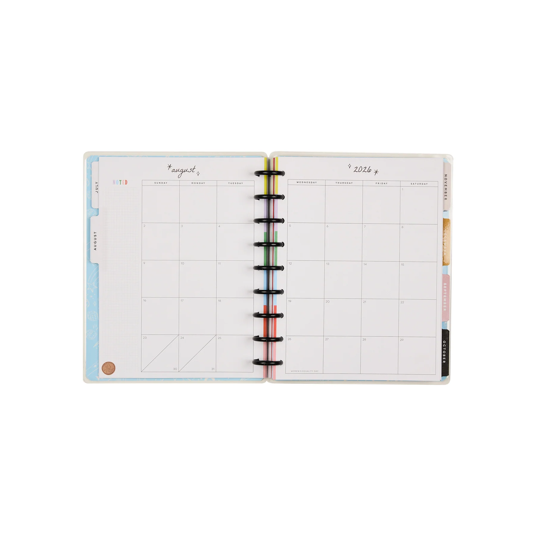 2026–2027 Lucky Day Customizable Planner - Classic Horizontal Layout - 18 Months - Image 20