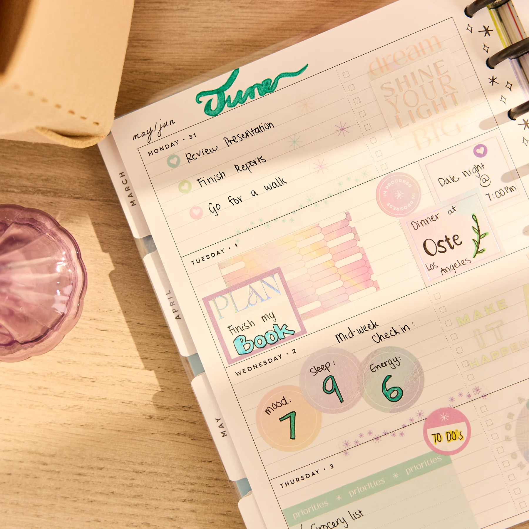 2026–2027 Lucky Day Customizable Planner - Classic Horizontal Layout - 18 Months - Image 5