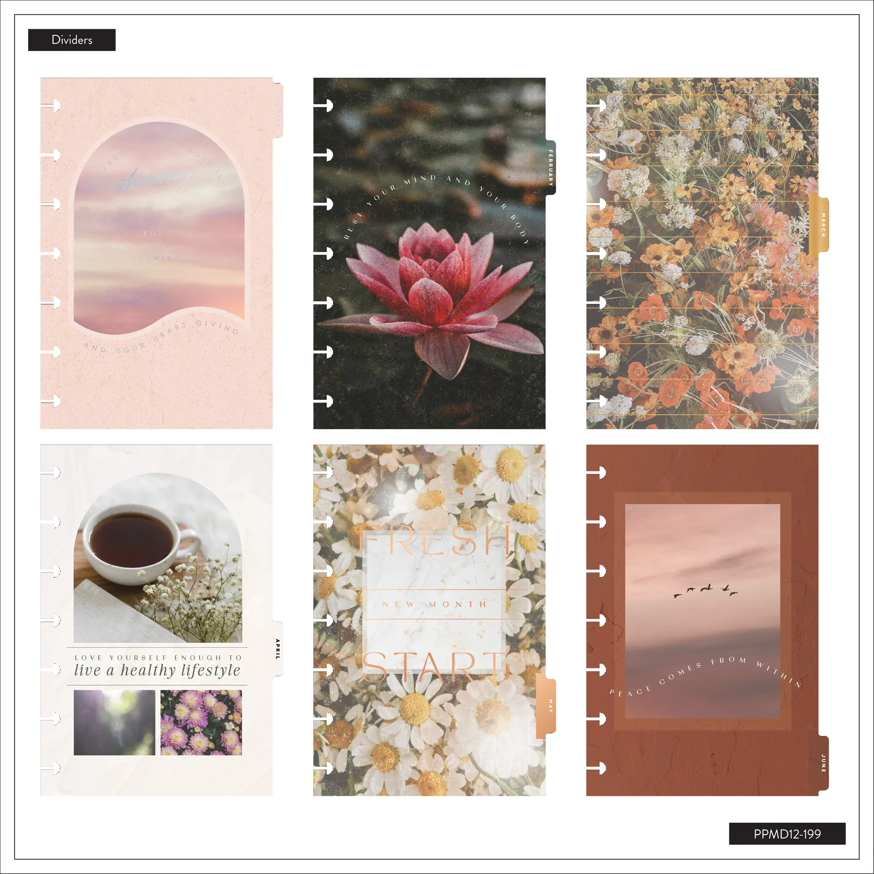 2026–2027 Modern Nature Customizable Planner - Mini Vertical Layout - 12 Months - Image 13