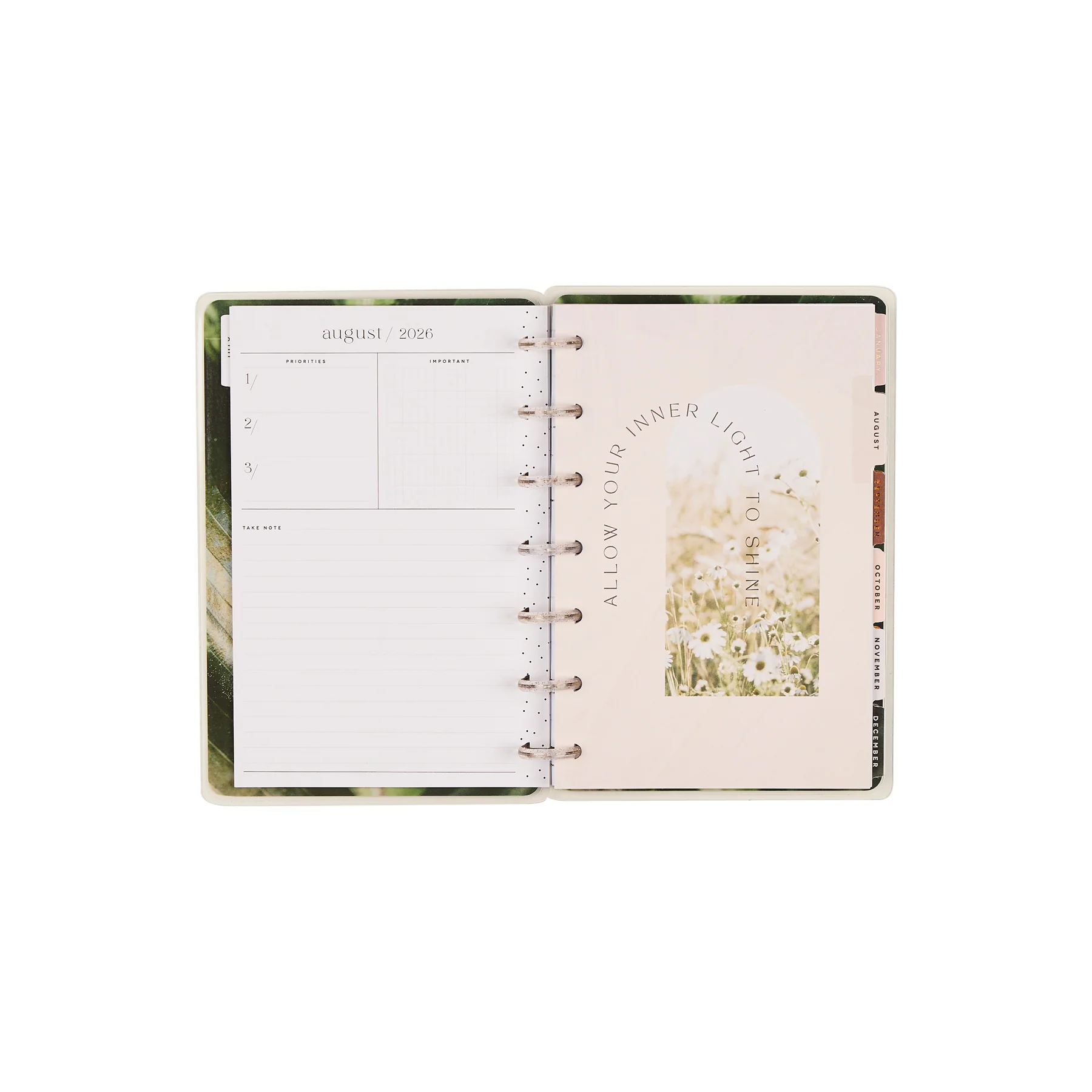 2026–2027 Modern Nature Customizable Planner - Mini Vertical Layout - 12 Months - Image 15