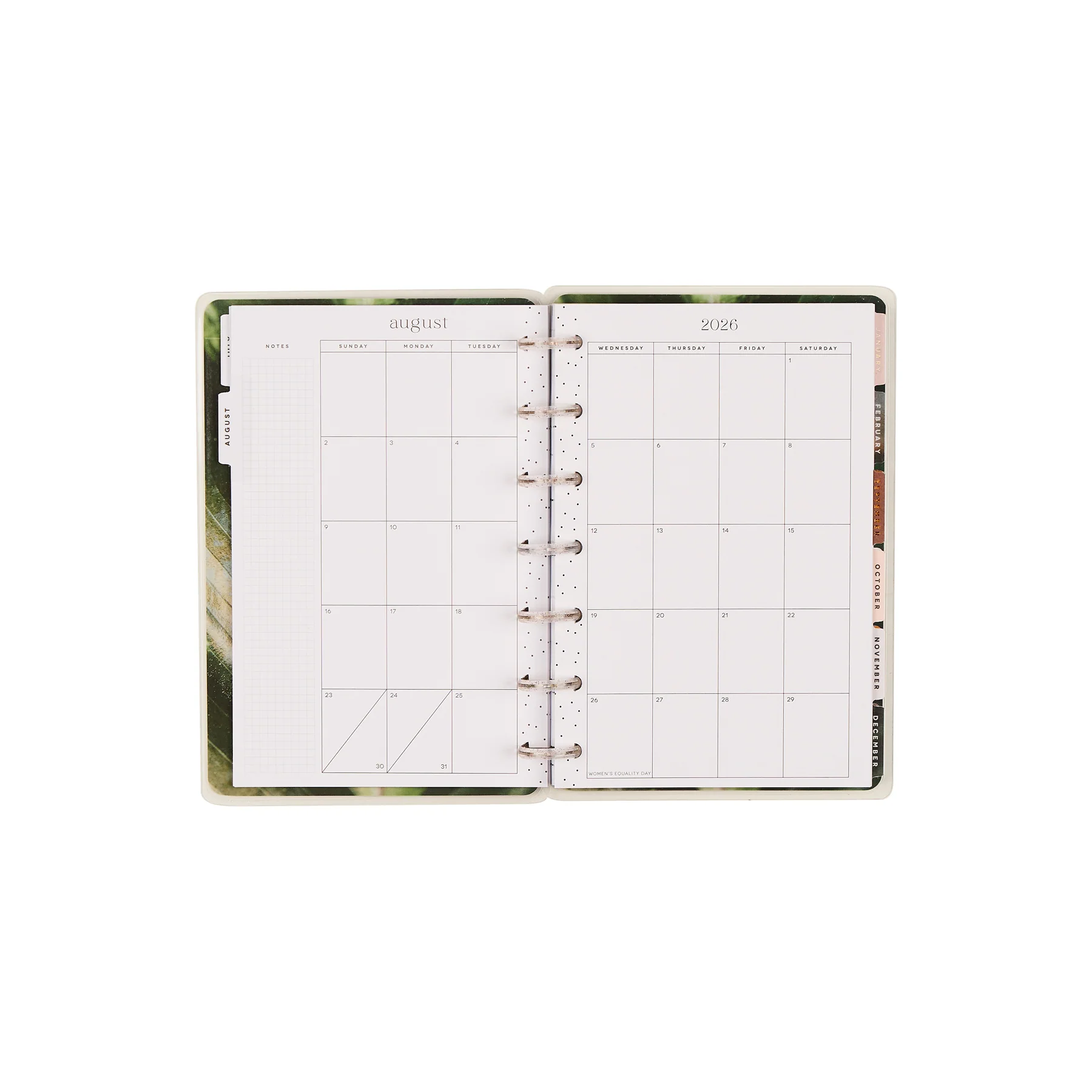 2026–2027 Modern Nature Customizable Planner - Mini Vertical Layout - 12 Months - Image 16