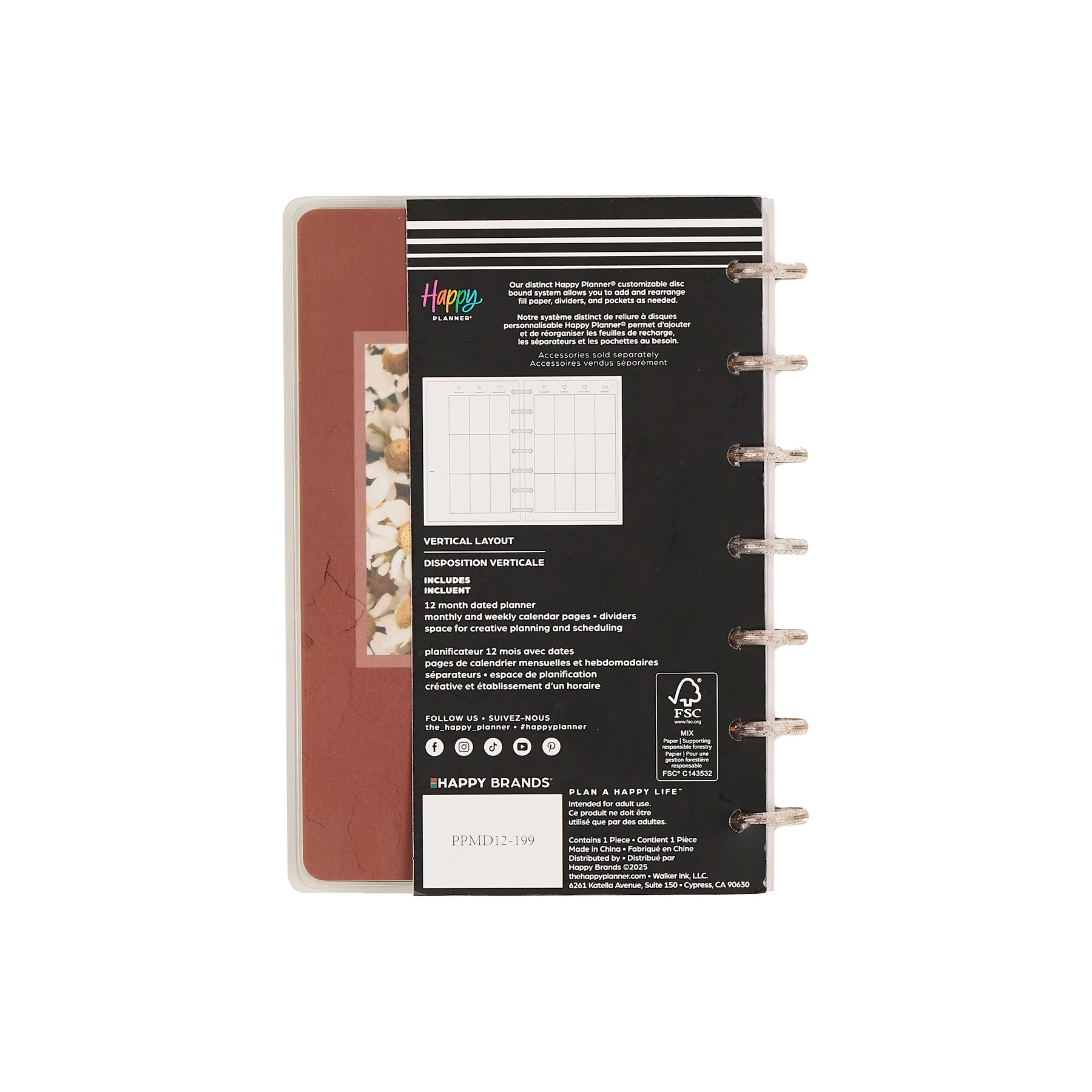 2026–2027 Modern Nature Customizable Planner - Mini Vertical Layout - 12 Months - Image 20