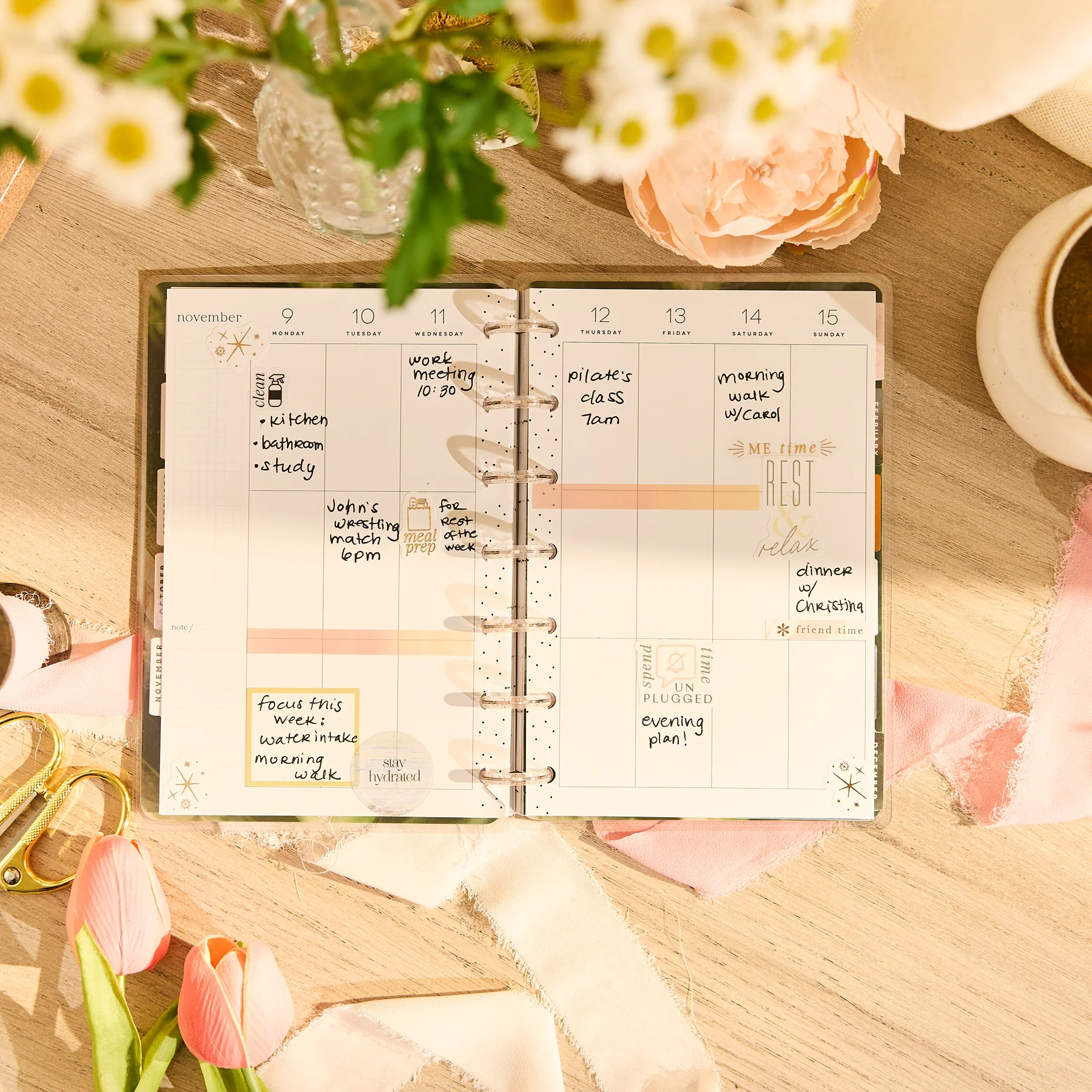 2026–2027 Modern Nature Customizable Planner - Mini Vertical Layout - 12 Months - Image 4