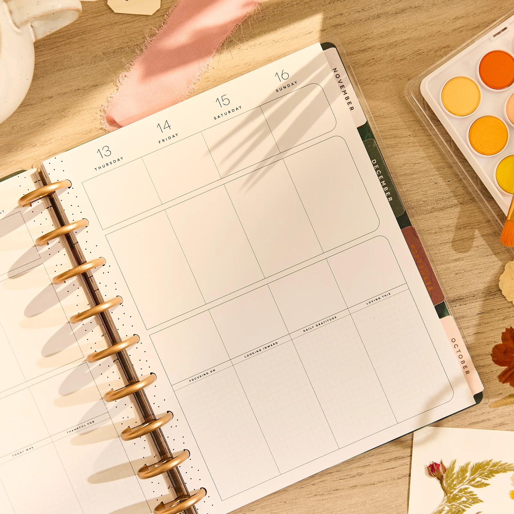 2026–2027 Modern Nature Customizable Wellness Planner - Classic Wellness Layout - 12 Months - Image 11