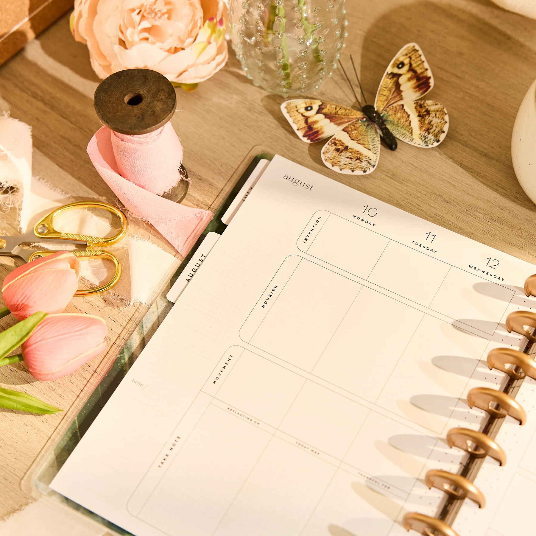 2026–2027 Modern Nature Customizable Wellness Planner - Classic Wellness Layout - 12 Months - Image 13