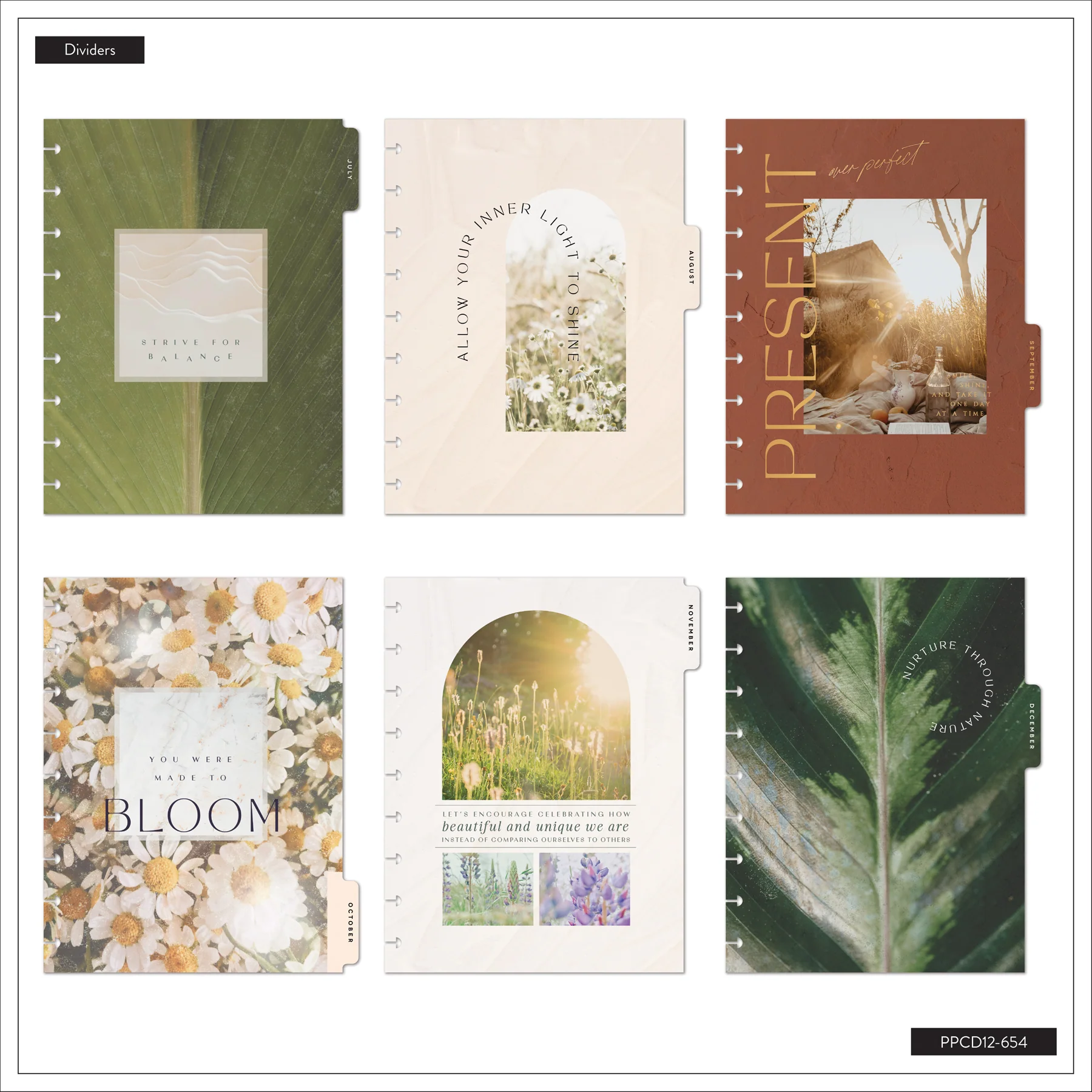 2026–2027 Modern Nature Customizable Wellness Planner - Classic Wellness Layout - 12 Months - Image 14