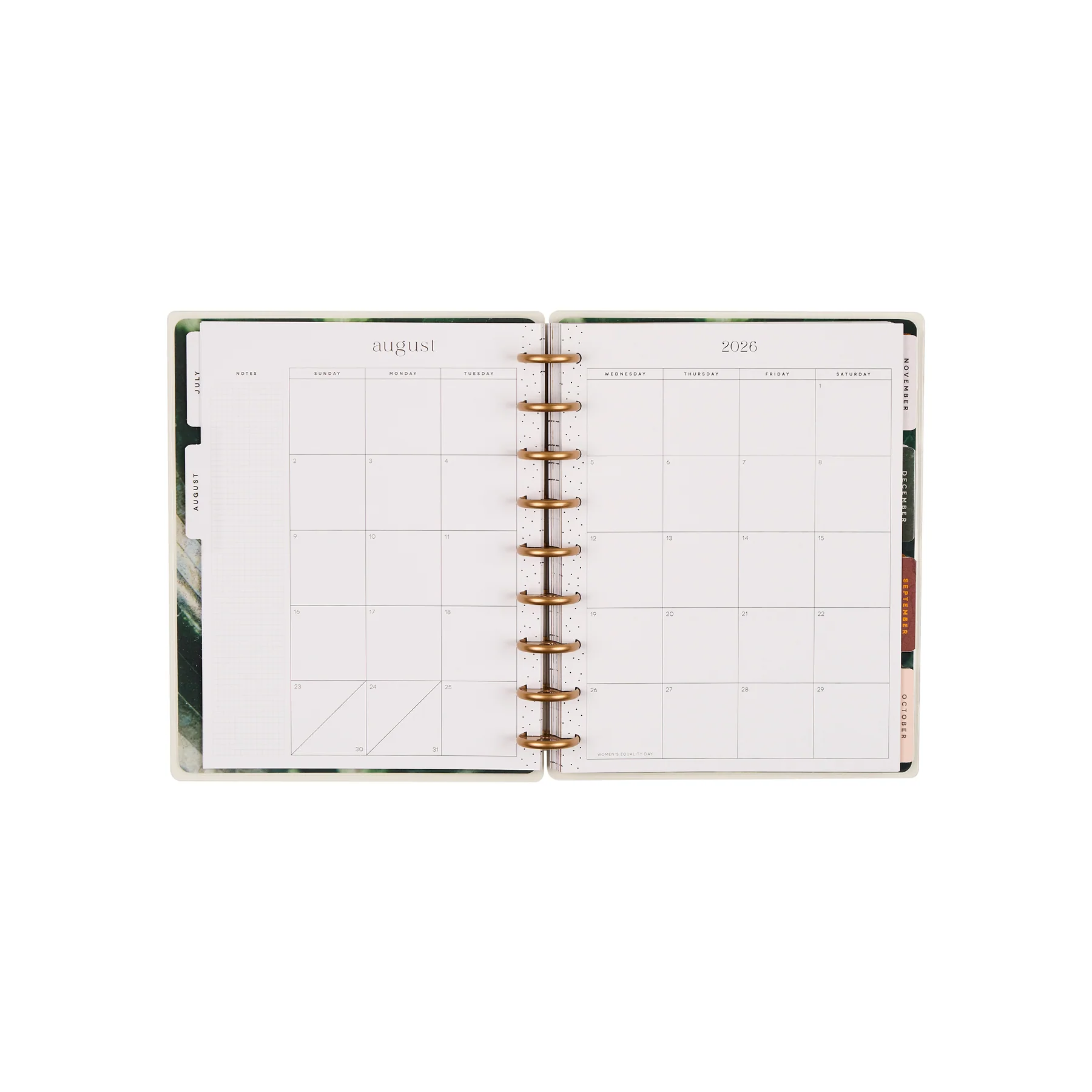 2026–2027 Modern Nature Customizable Wellness Planner - Classic Wellness Layout - 12 Months - Image 18