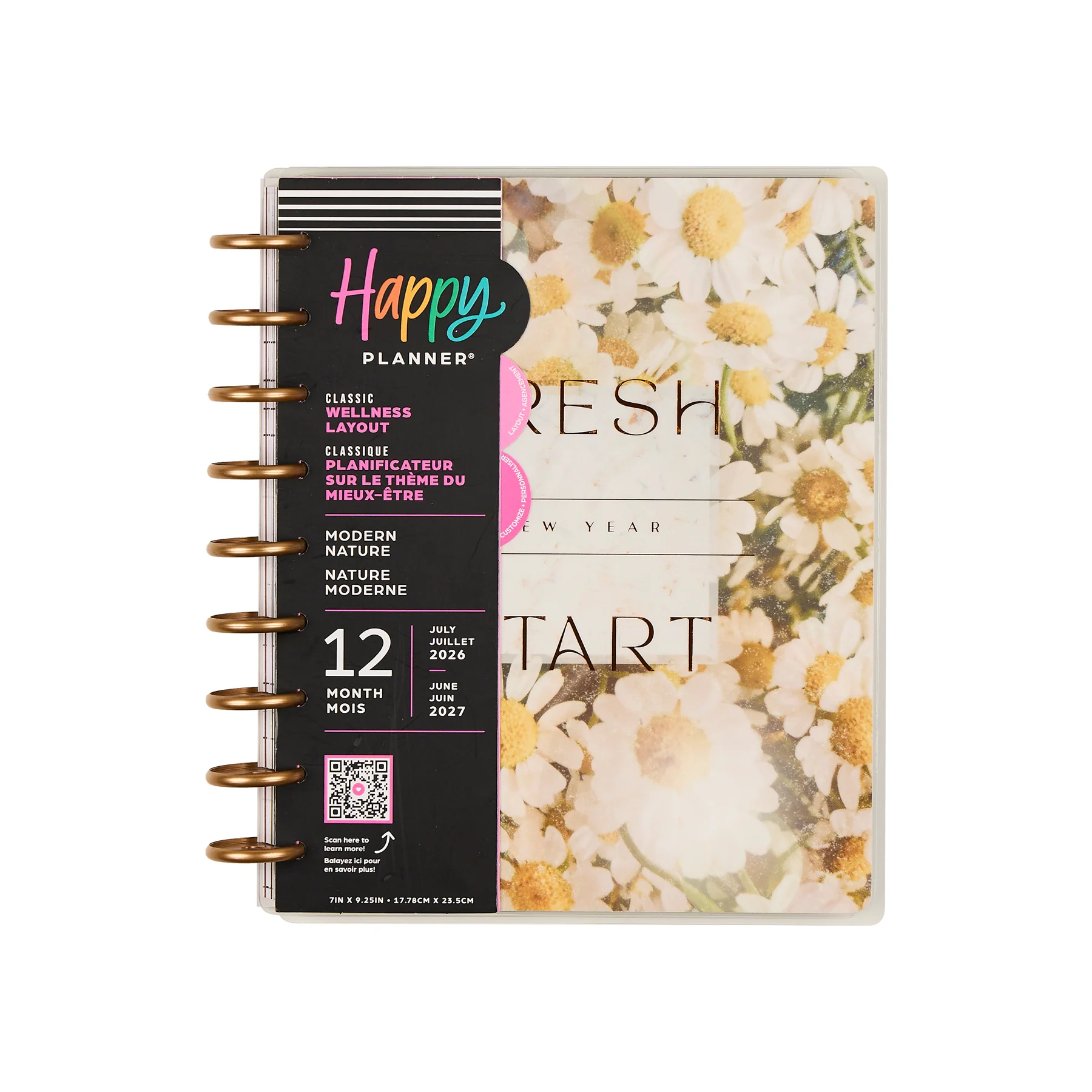 2026–2027 Modern Nature Customizable Wellness Planner - Classic Wellness Layout - 12 Months - Image 20