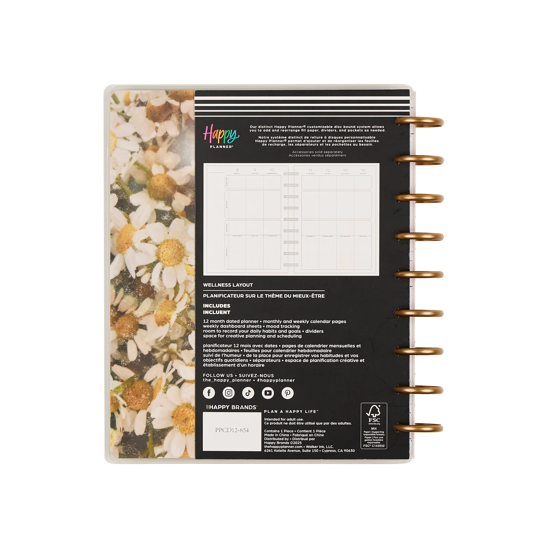 2026–2027 Modern Nature Customizable Wellness Planner - Classic Wellness Layout - 12 Months - Image 22