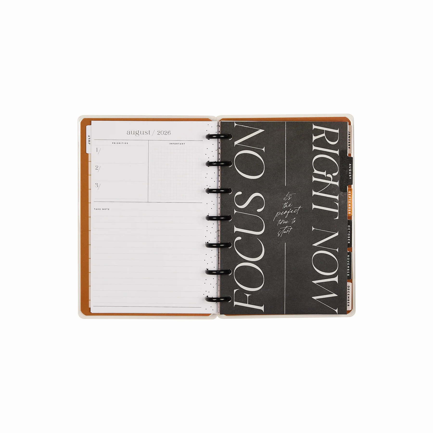 2026–2027 Neutral Noir Customizable Planner - Mini Vertical Layout - 12 Months - Image 15