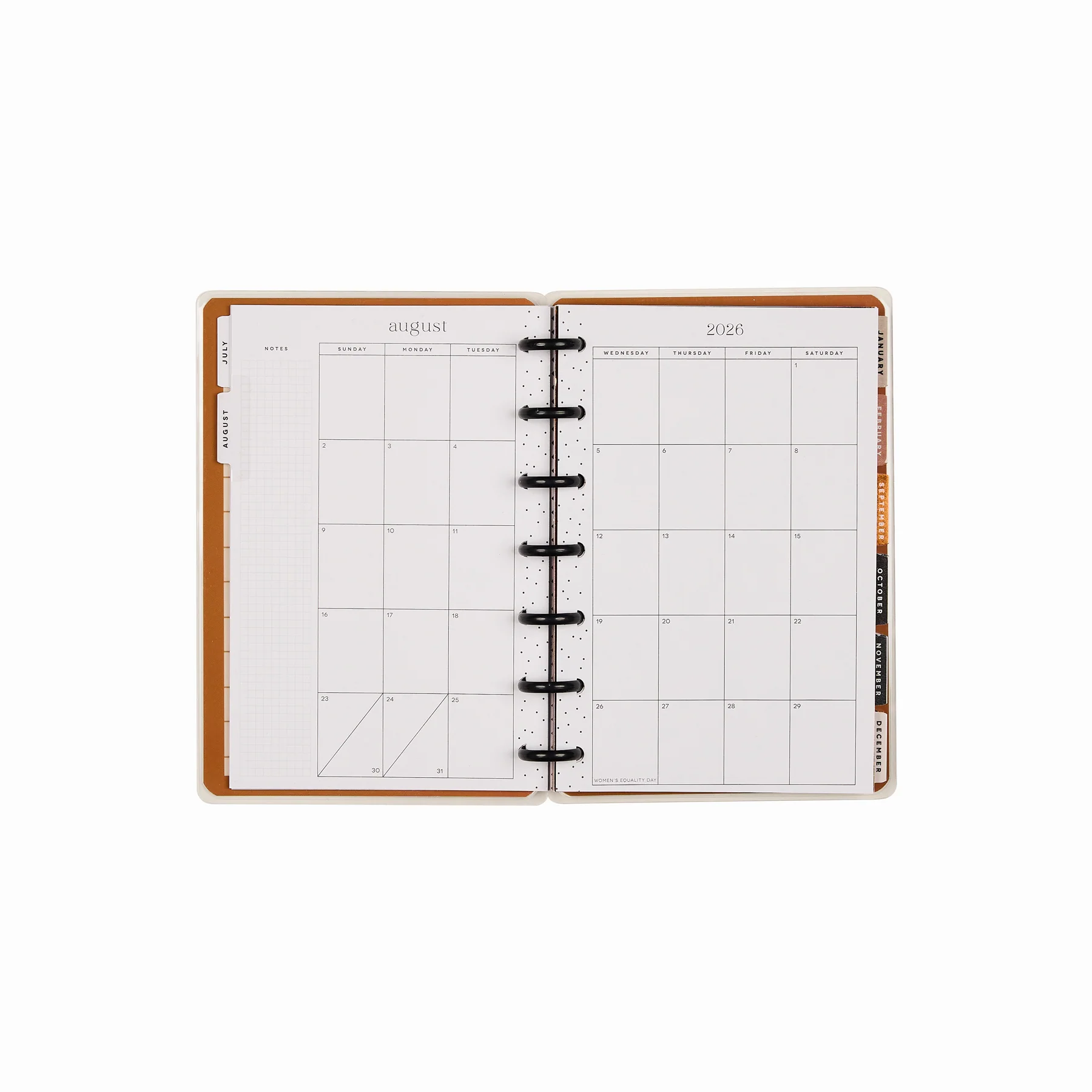 2026–2027 Neutral Noir Customizable Planner - Mini Vertical Layout - 12 Months - Image 16