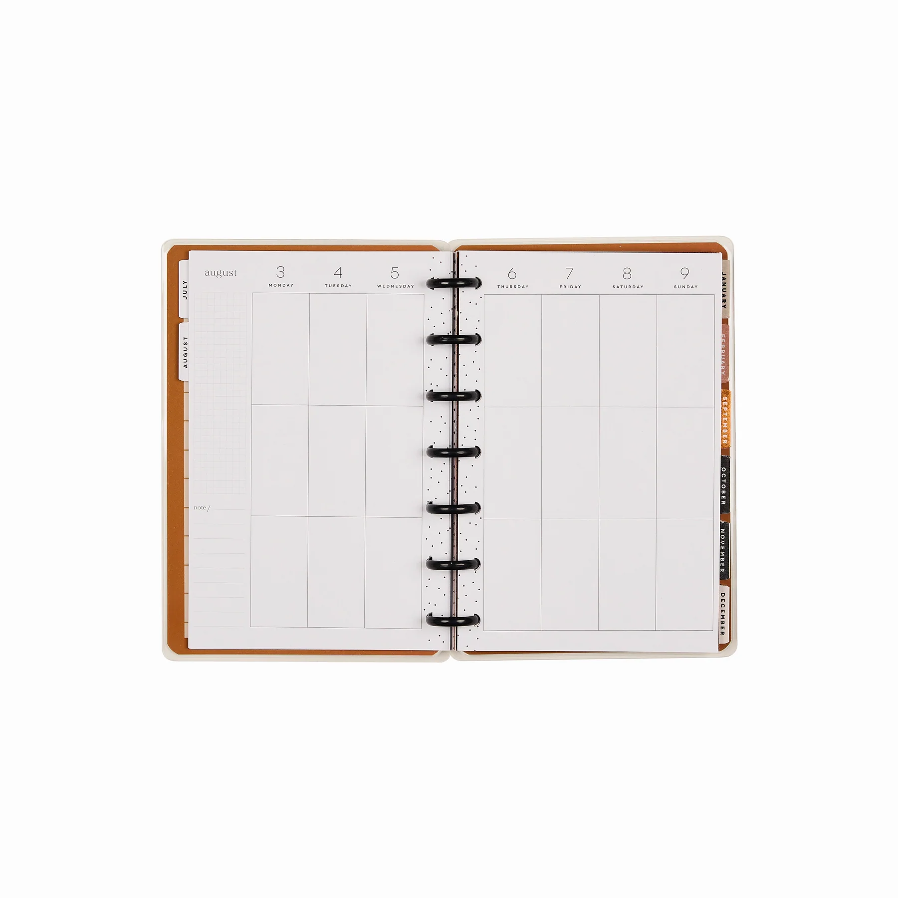 2026–2027 Neutral Noir Customizable Planner - Mini Vertical Layout - 12 Months - Image 17