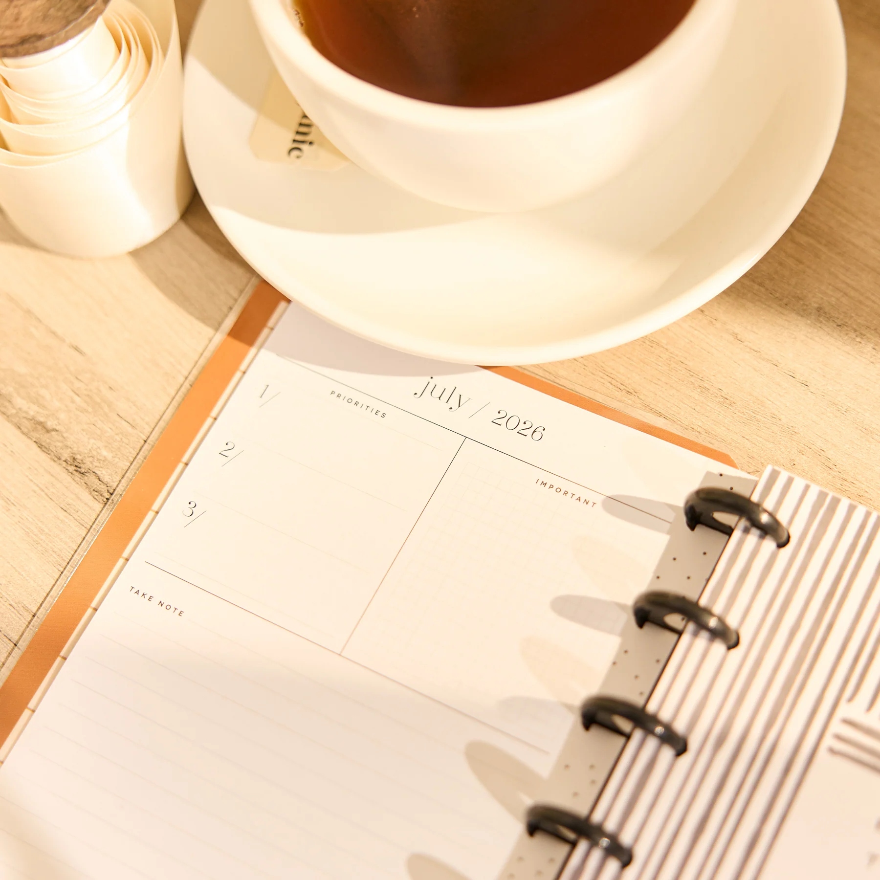 2026–2027 Neutral Noir Customizable Planner - Mini Vertical Layout - 12 Months - Image 9
