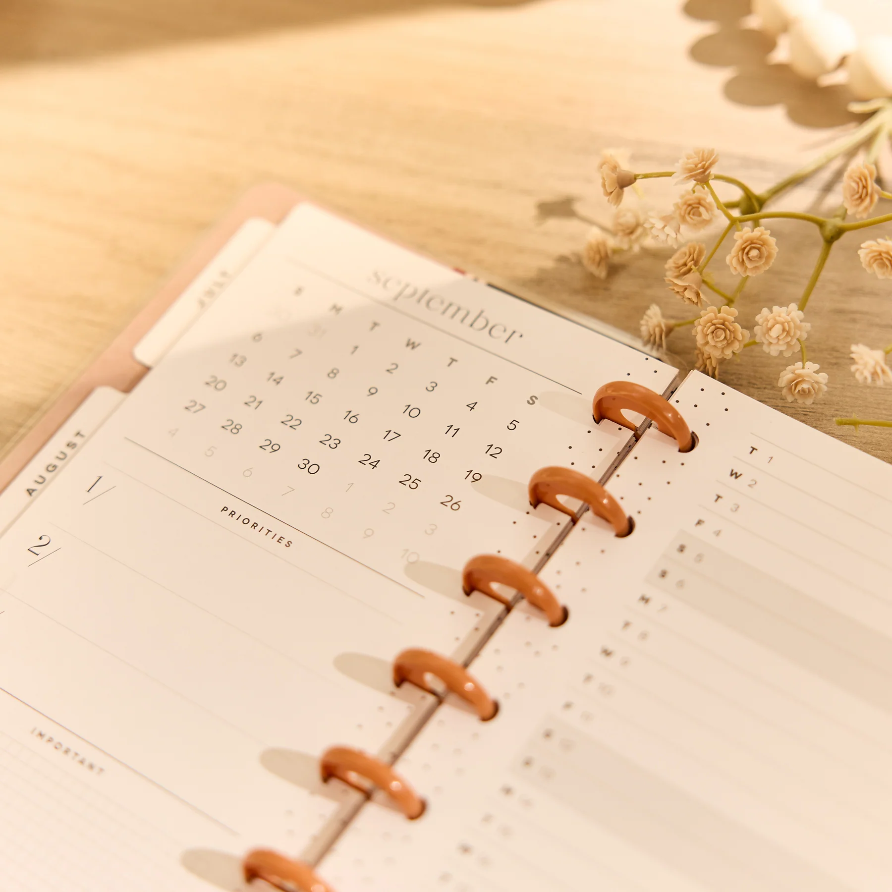 2026–2027 Neutral Noir Customizable Planner - Skinny Classic Horizontal Layout - 12 Months - Image 9