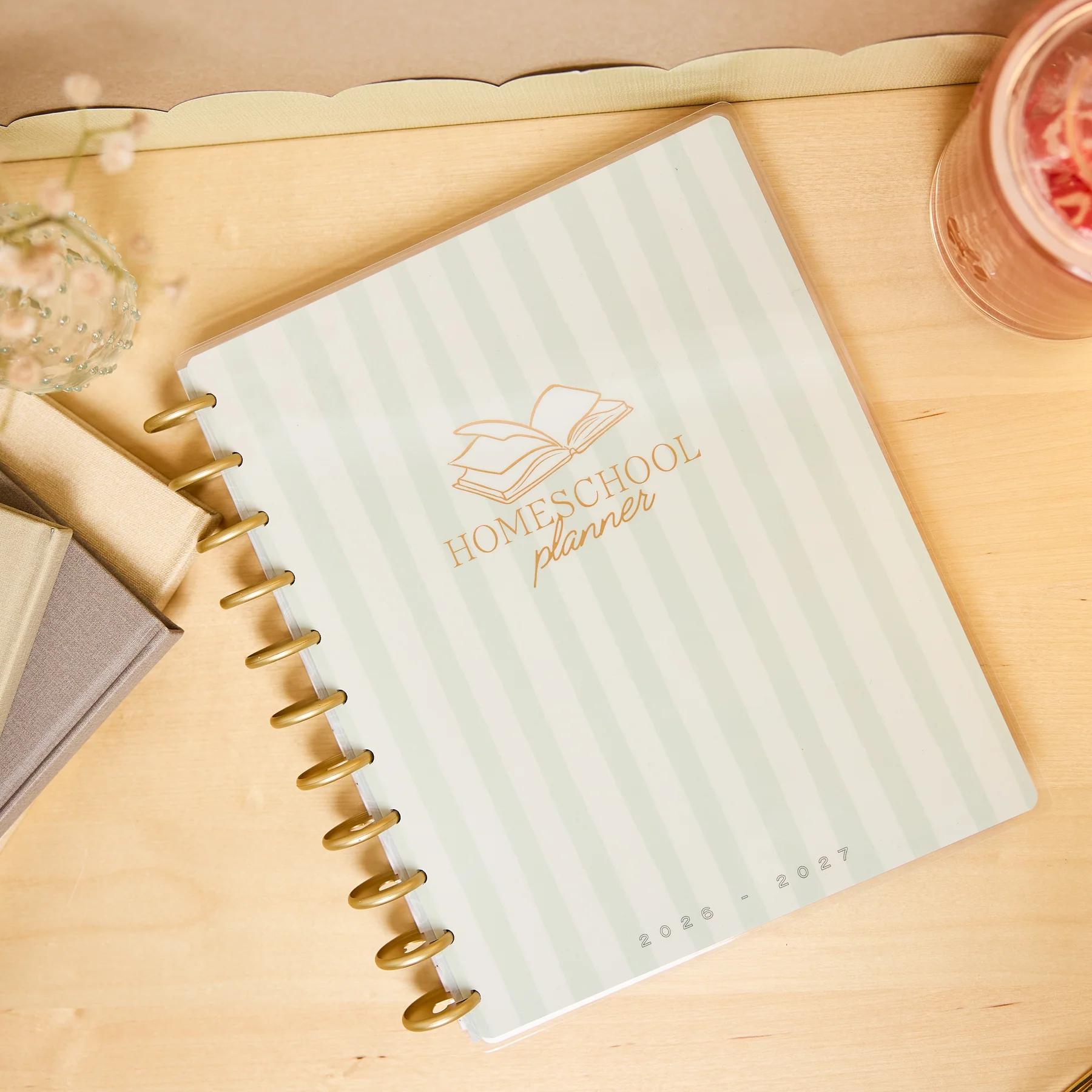 2026–2027 Pastel Poetry Customizable Homeschool Planner - Big Homeschool Layout - 12 Months - Image 7