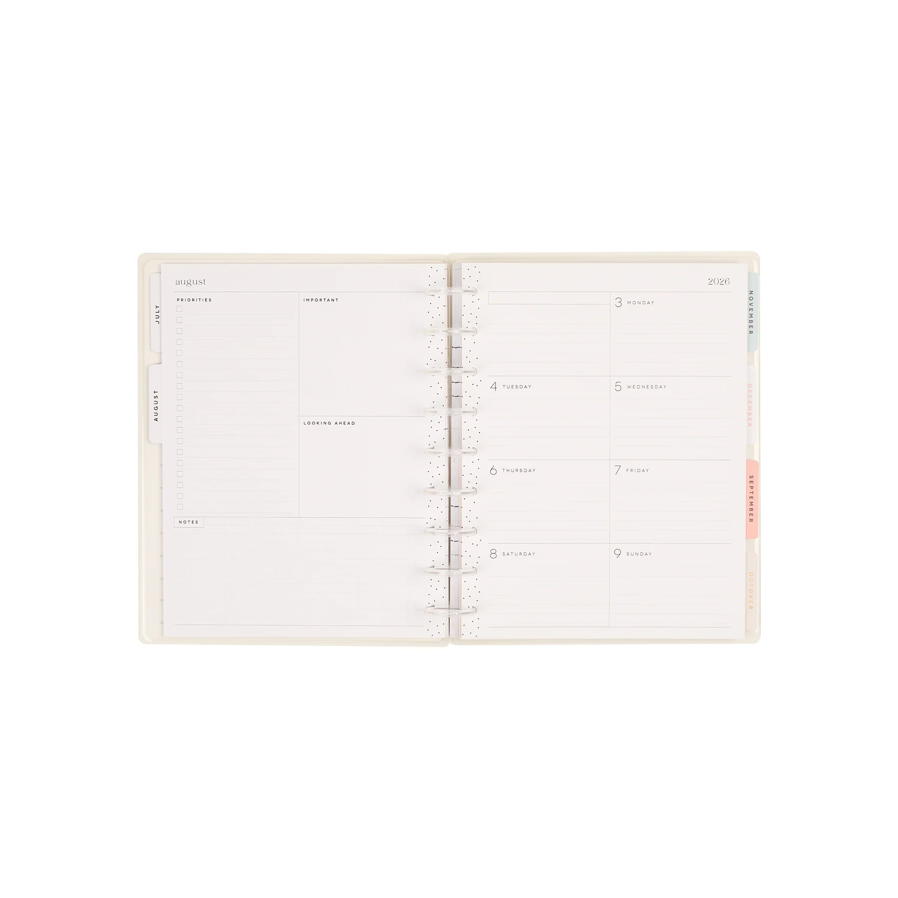 2026–2027 Pastel Poetry Customizable Planner - Classic Dashboard Layout - 12 Months - Image 14