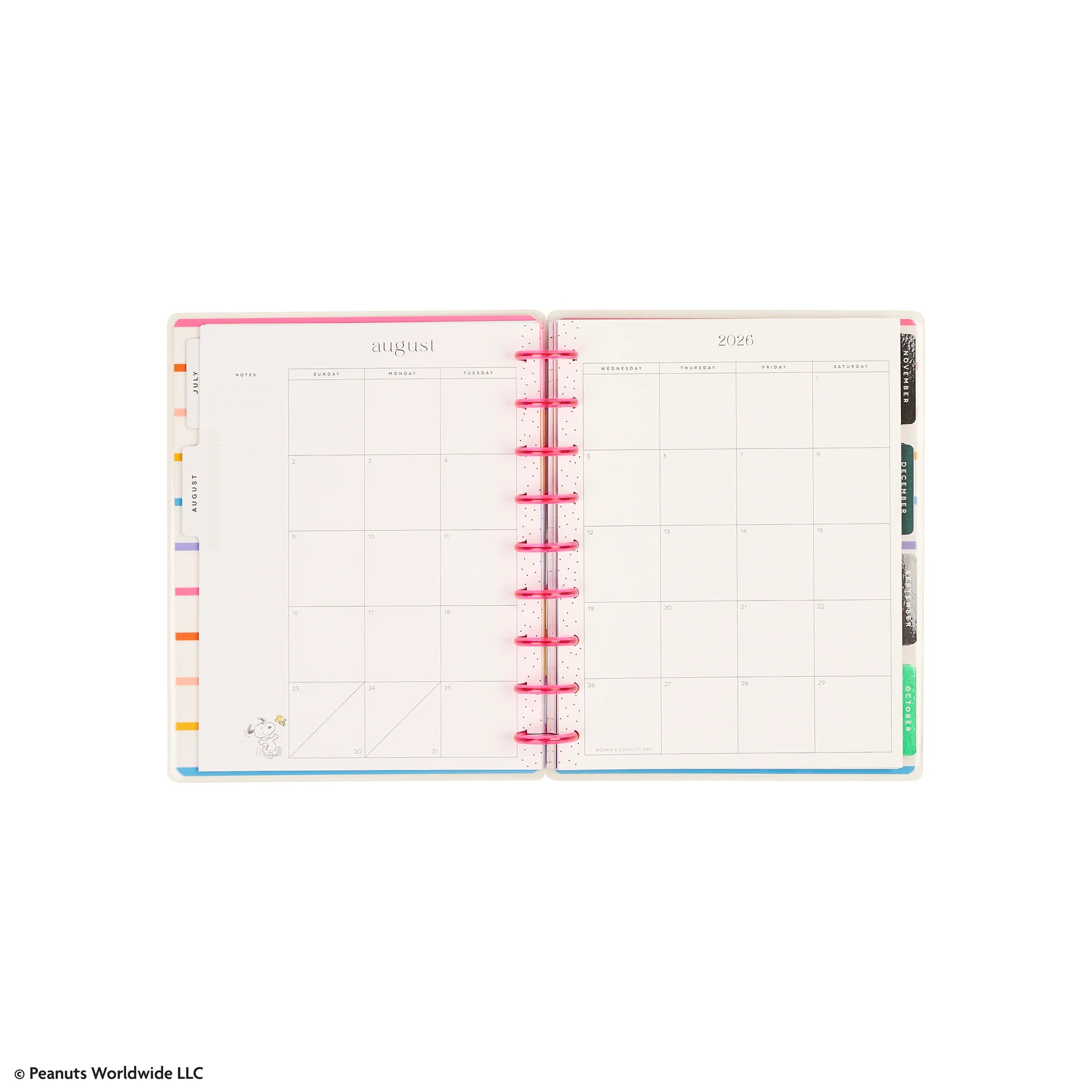 2026–2027 PEANUTS™ Customizable Planner - Classic Dashboard Layout - 12 Months - Image 20