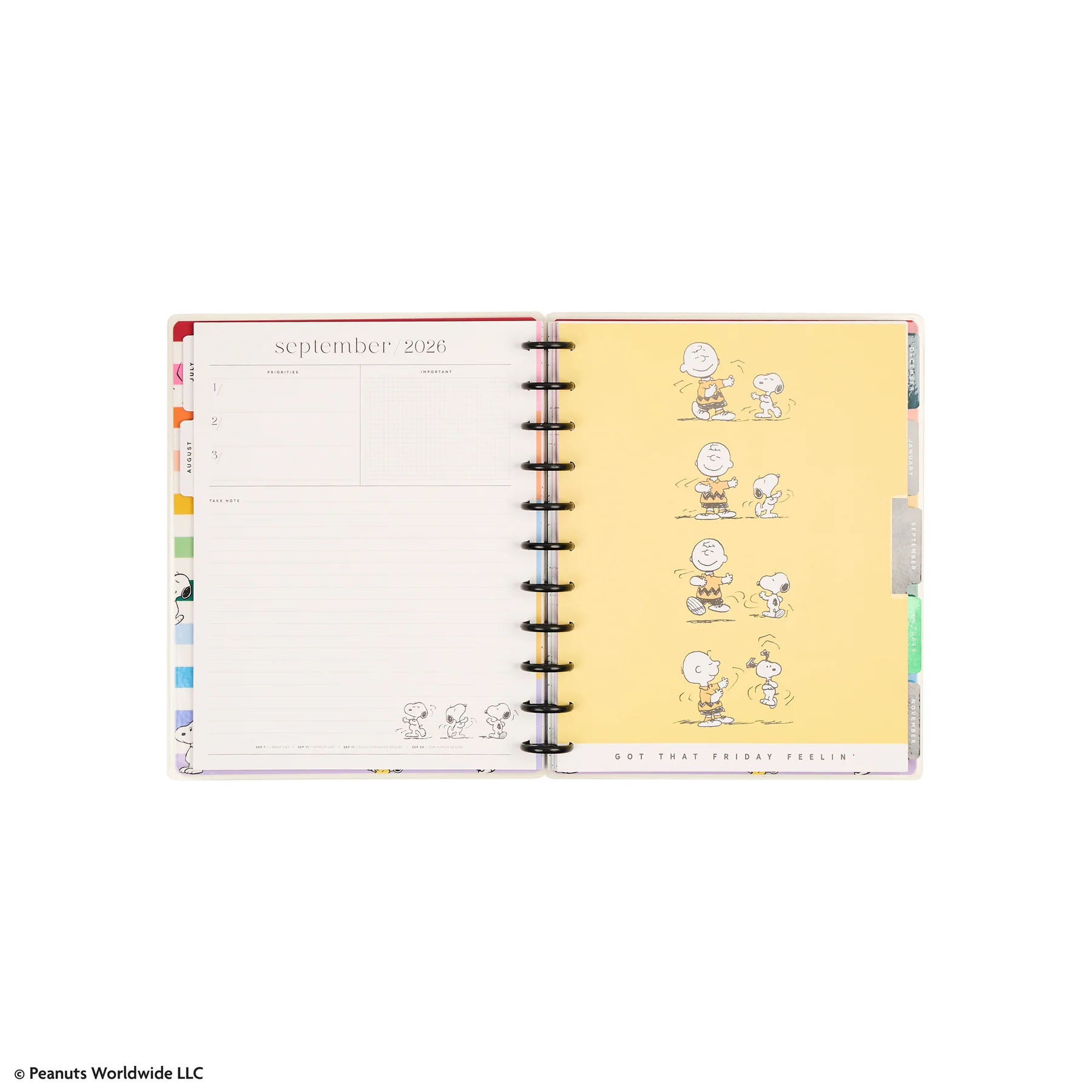 2026–2027 PEANUTS™ Customizable Teacher Planner - Big Teacher Layout - 12 Months - Image 21