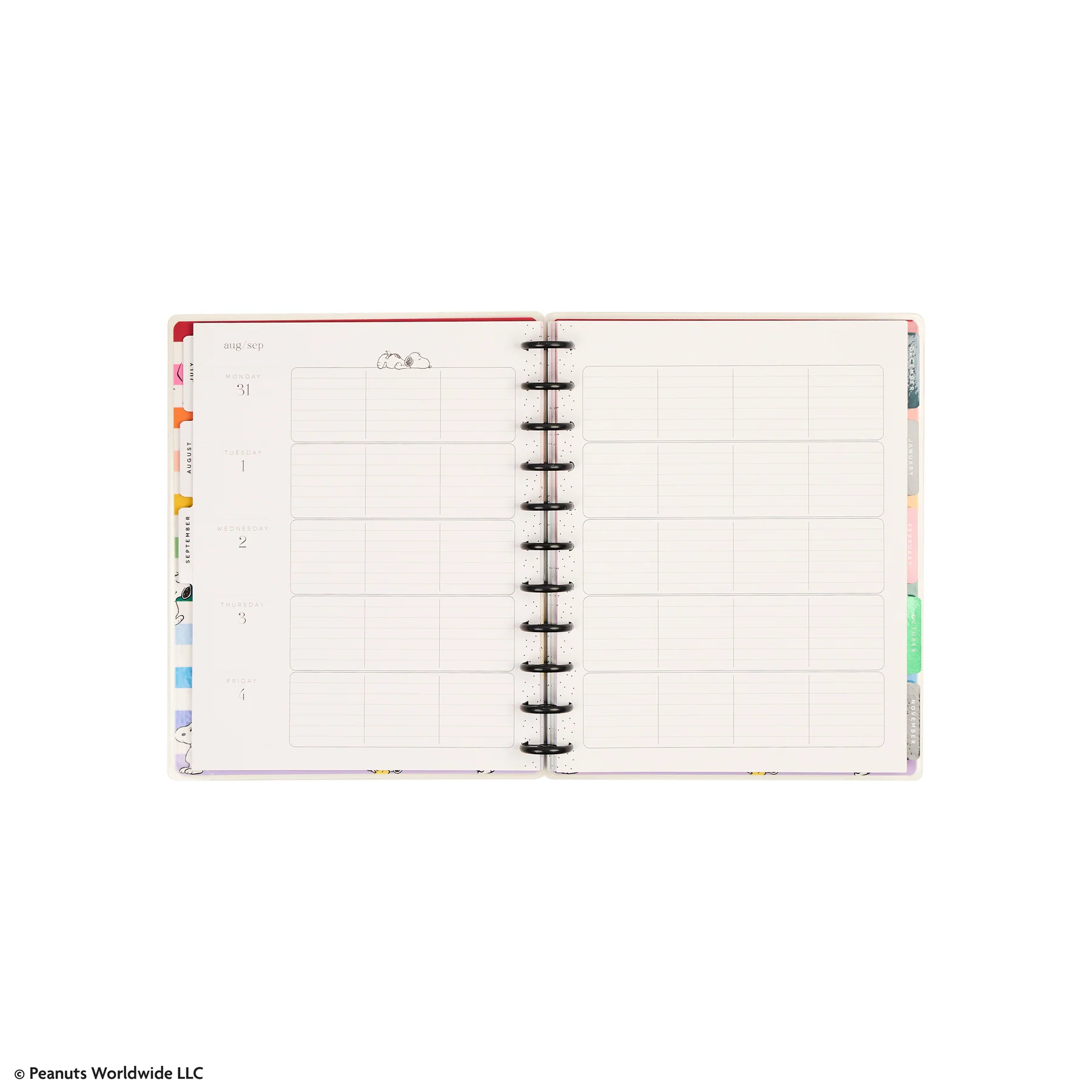 2026–2027 PEANUTS™ Customizable Teacher Planner - Big Teacher Layout - 12 Months - Image 23