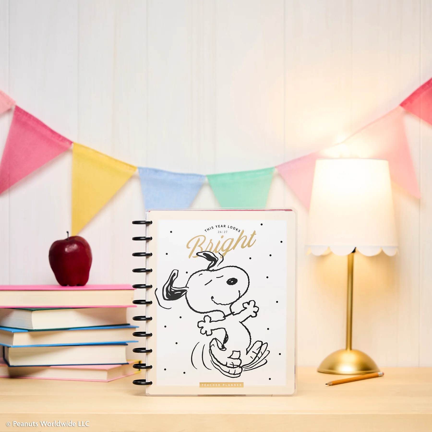 2026–2027 PEANUTS™ Customizable Teacher Planner - Big Teacher Layout - 12 Months - Image 3
