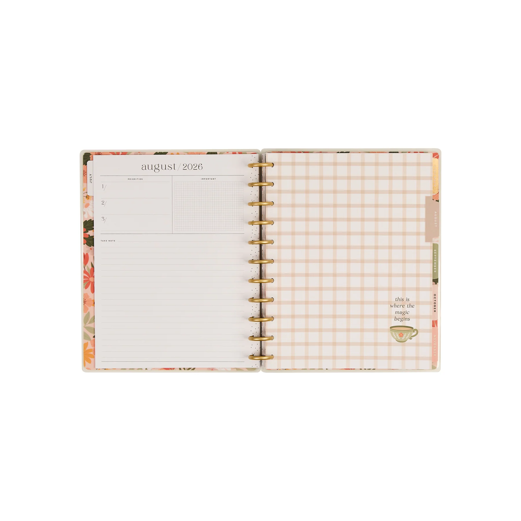 2026–2027 Reading Hour Customizable Teacher Planner - Big Teacher Layout - 12 Months - Image 18