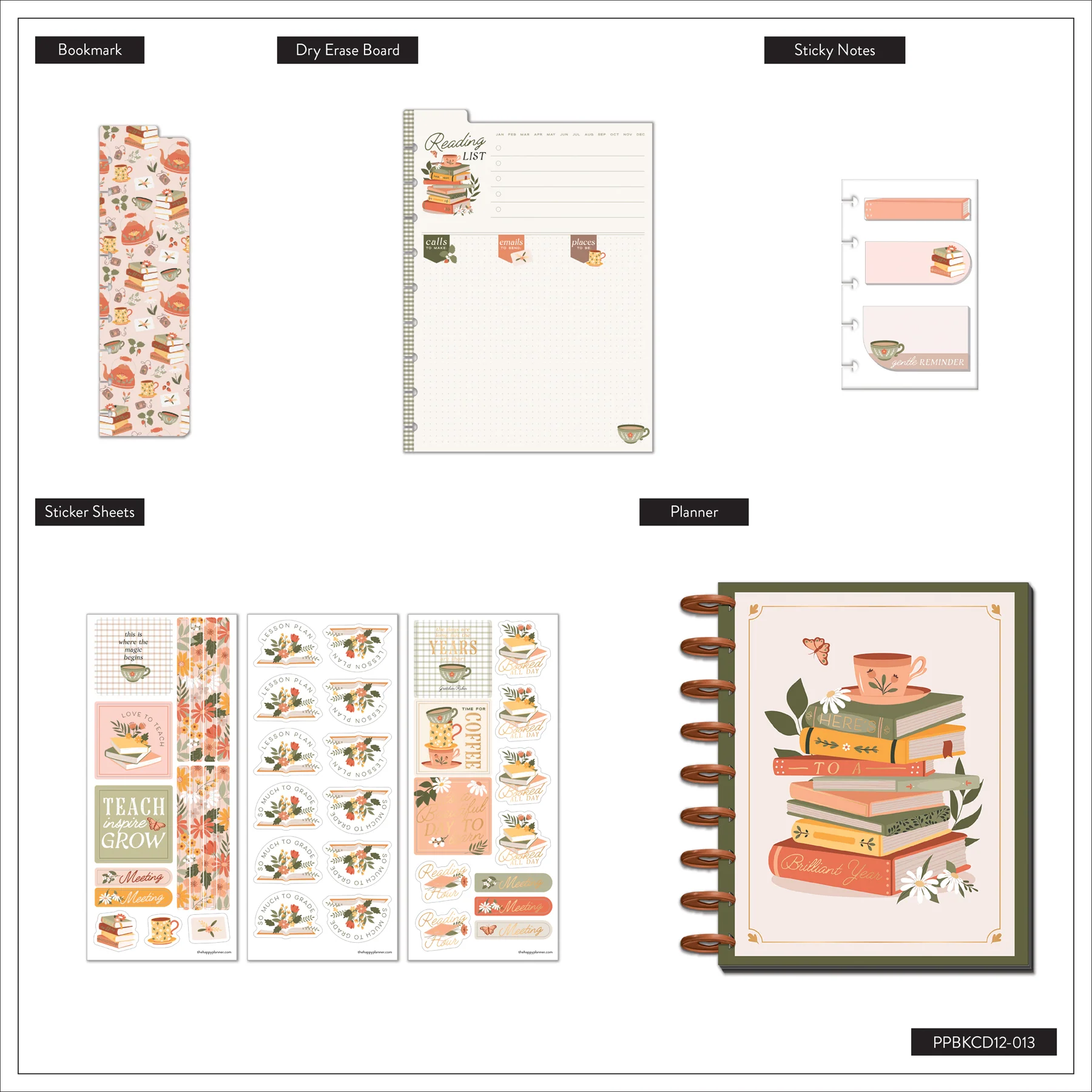 2026–2027 Reading Hour Teacher - Classic Teacher Planner Box Kit - 12 Months - Image 18