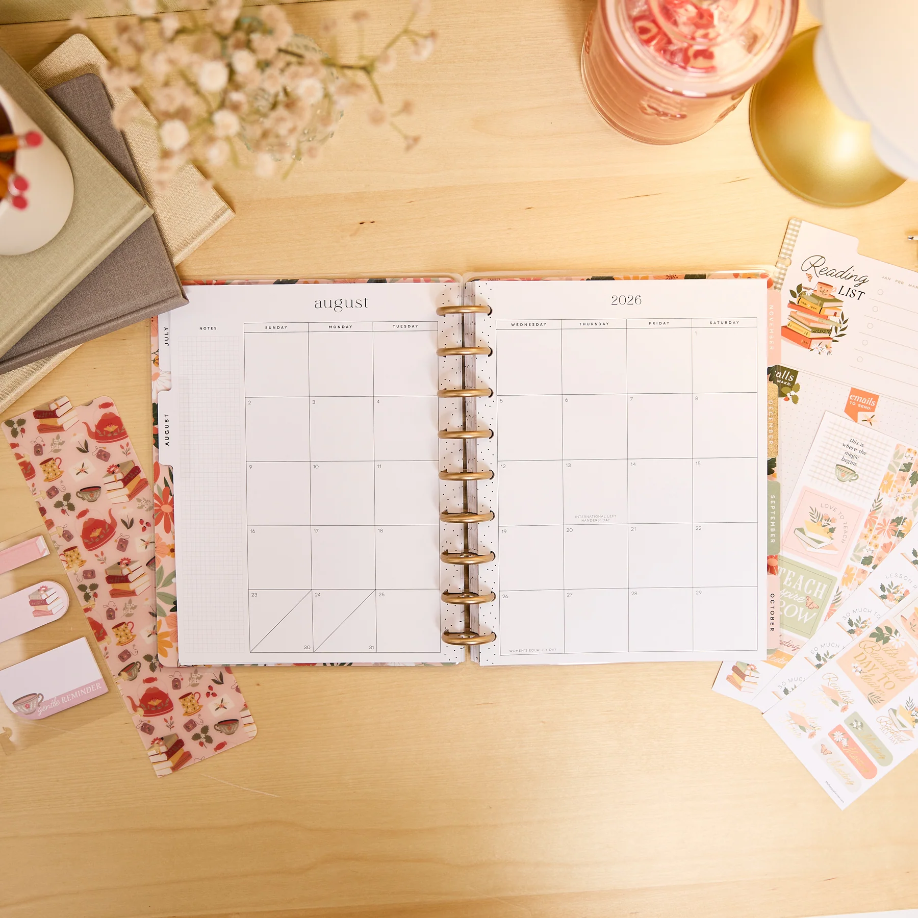 2026–2027 Reading Hour Teacher - Classic Teacher Planner Box Kit - 12 Months - Image 6