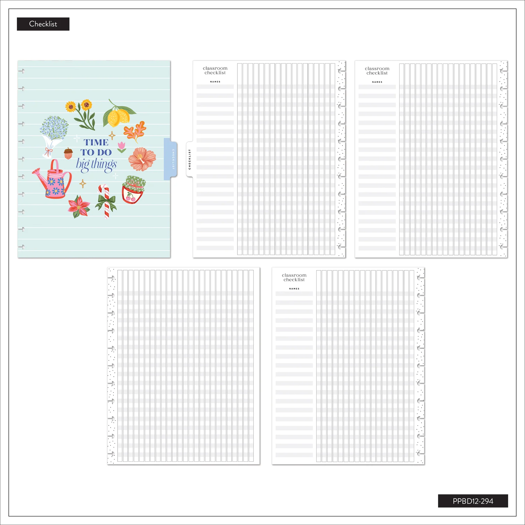 2026–2027 Seasonal Joy Customizable Teacher Planner - Big Teacher Layout - 12 Months - Image 15