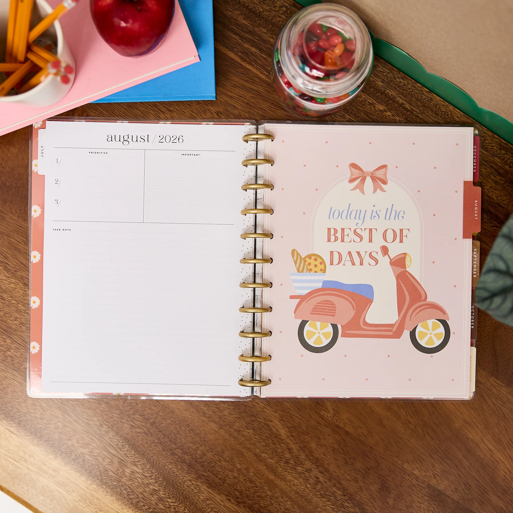 2026–2027 Seasonal Joy Customizable Teacher Planner - Big Teacher Layout - 12 Months - Image 9