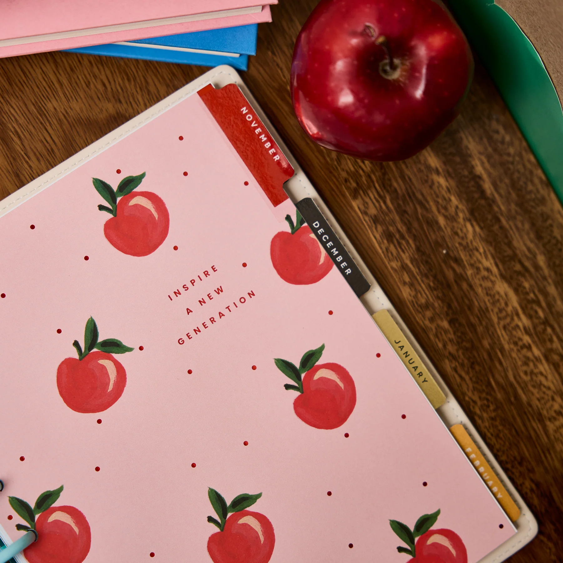 2026–2027 SPECIALTY Bright Lessons Customizable Teacher Planner - Classic Horizontal Layout - 12 Months - Image 3