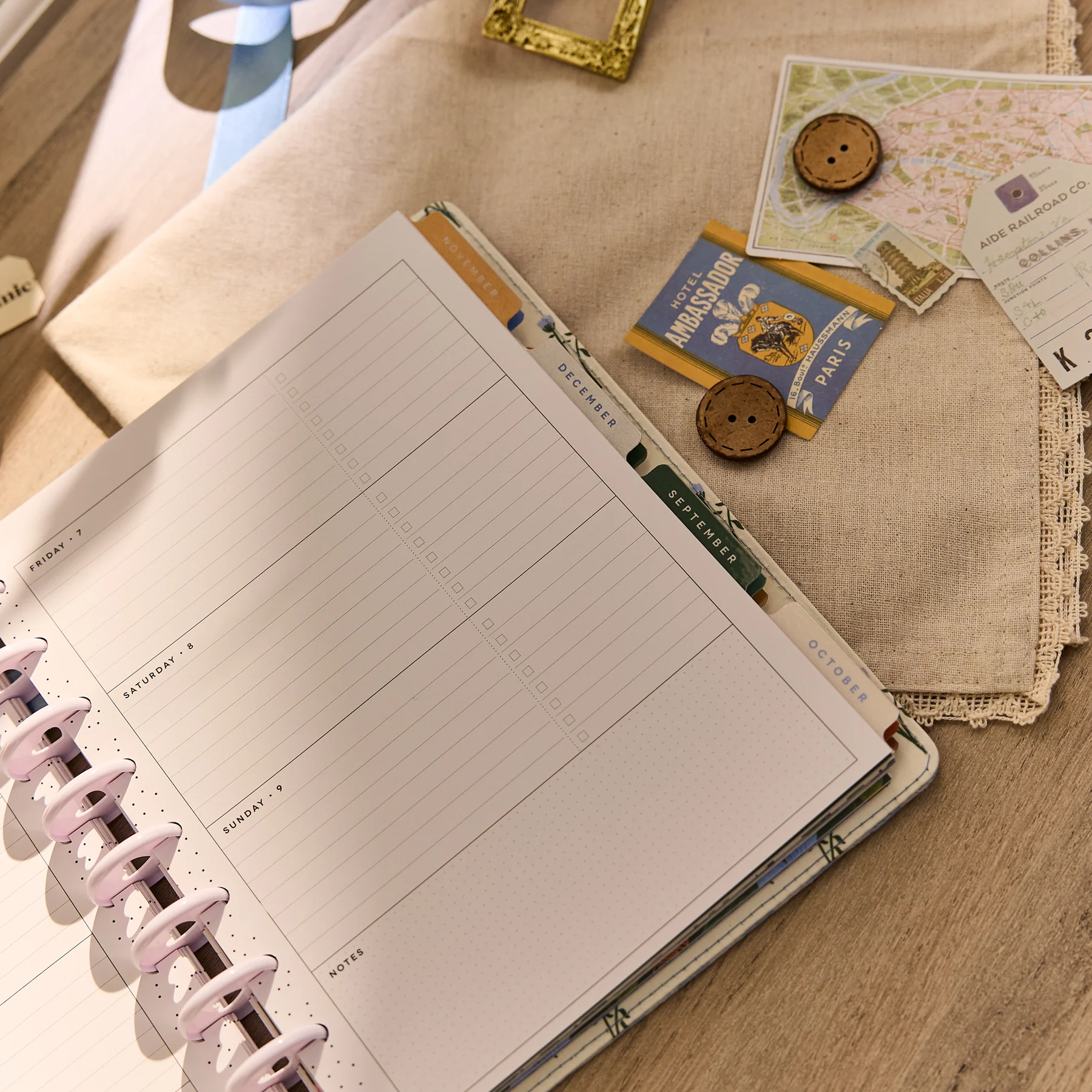 2026–2027 SPECIALTY Country Charm Customizable Planner - Classic Horizontal Layout - 12 Months - Image 11