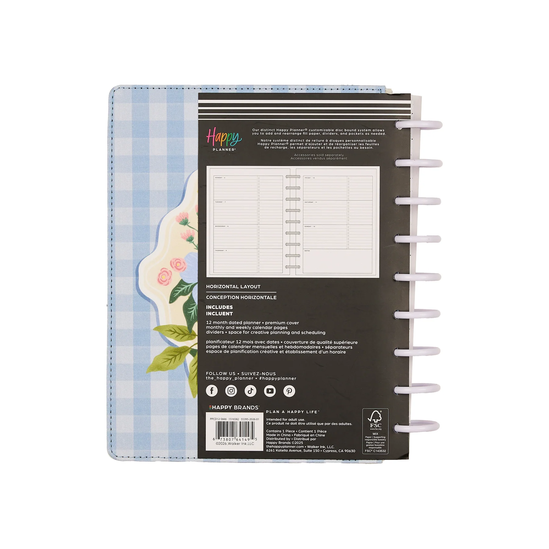 2026–2027 SPECIALTY Country Charm Customizable Planner - Classic Horizontal Layout - 12 Months - Image 20